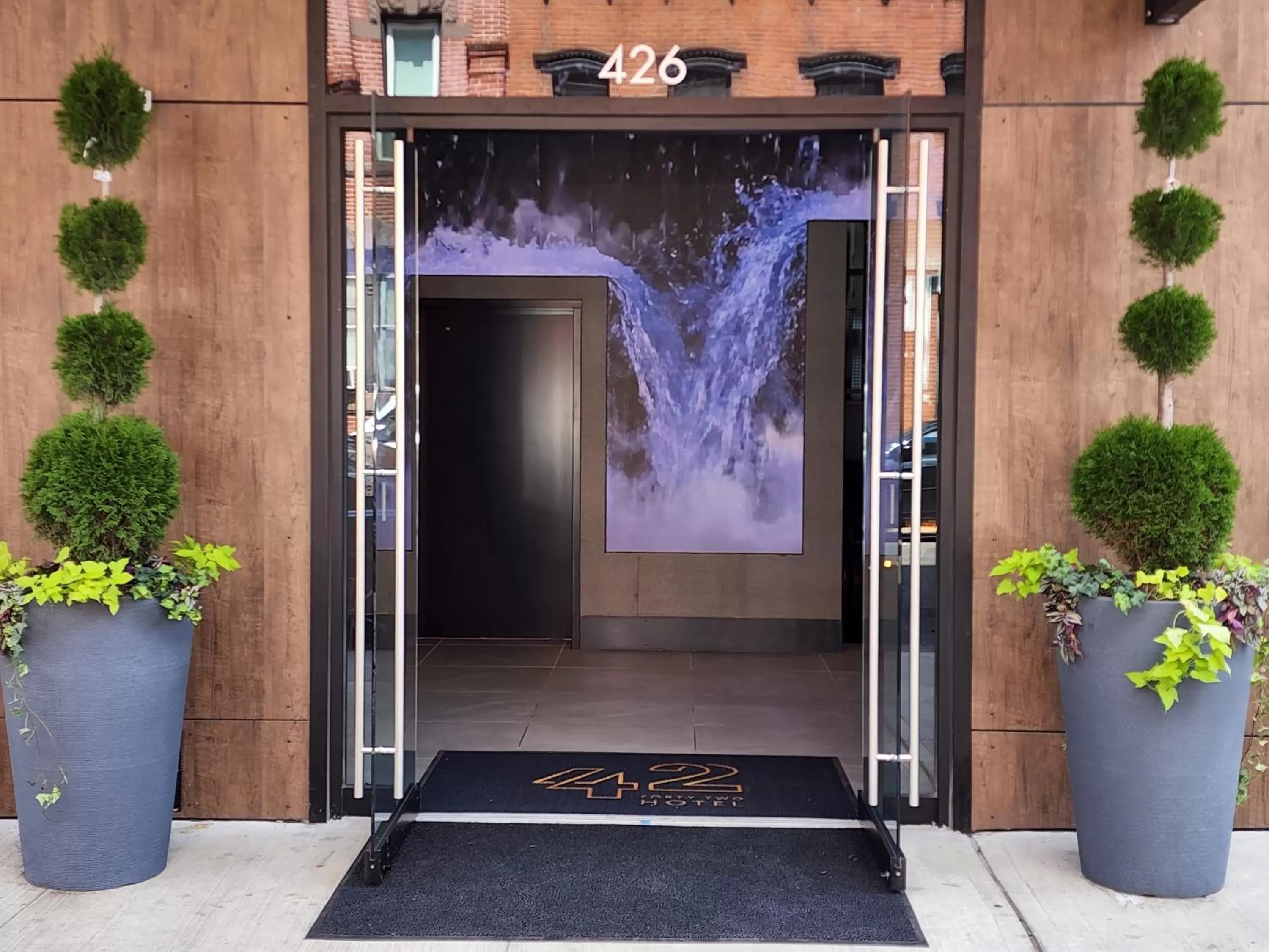 Facade/entrance in 42 Hotel Williamsburg