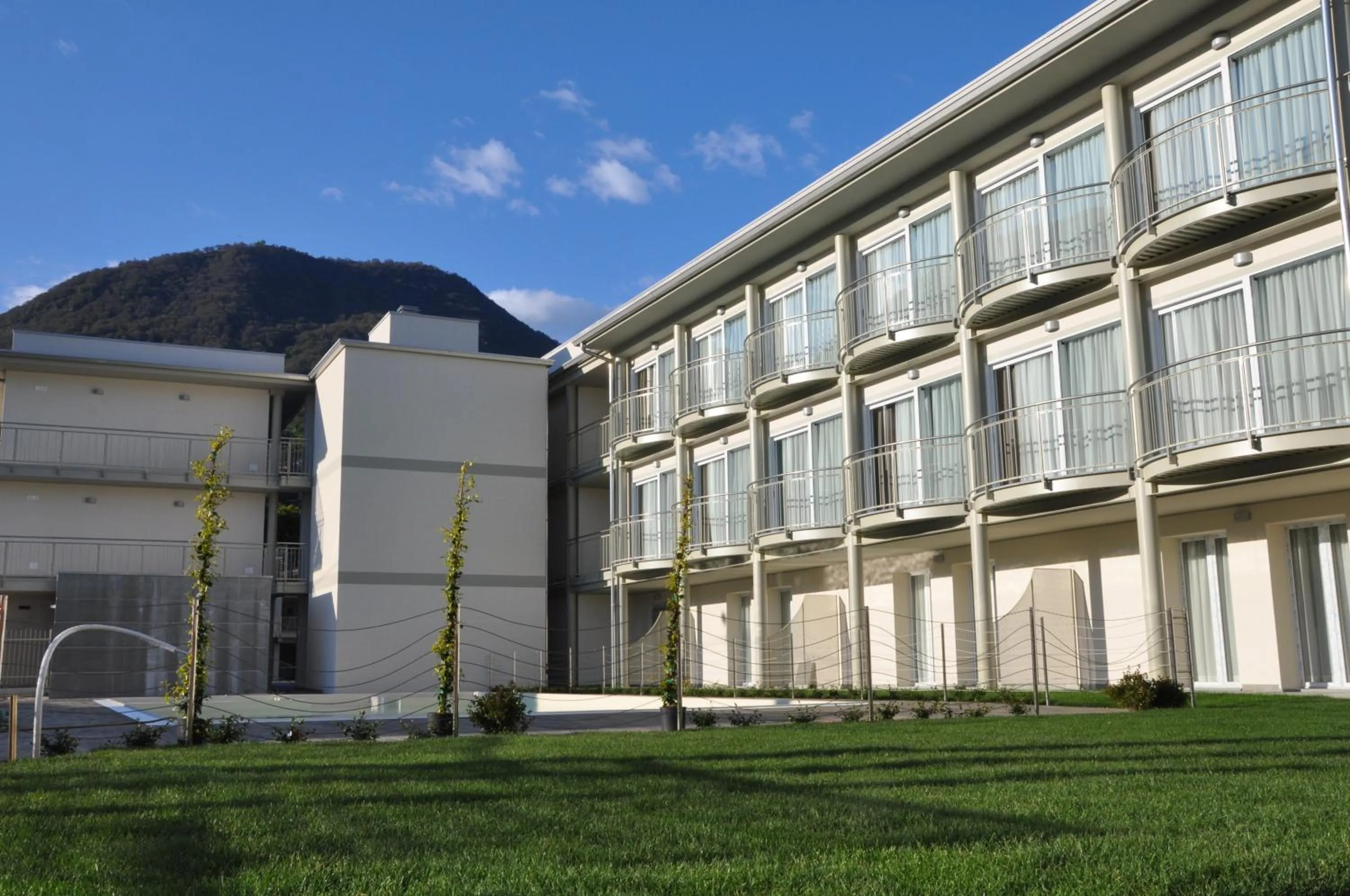 Garden view in Hotel Vischi