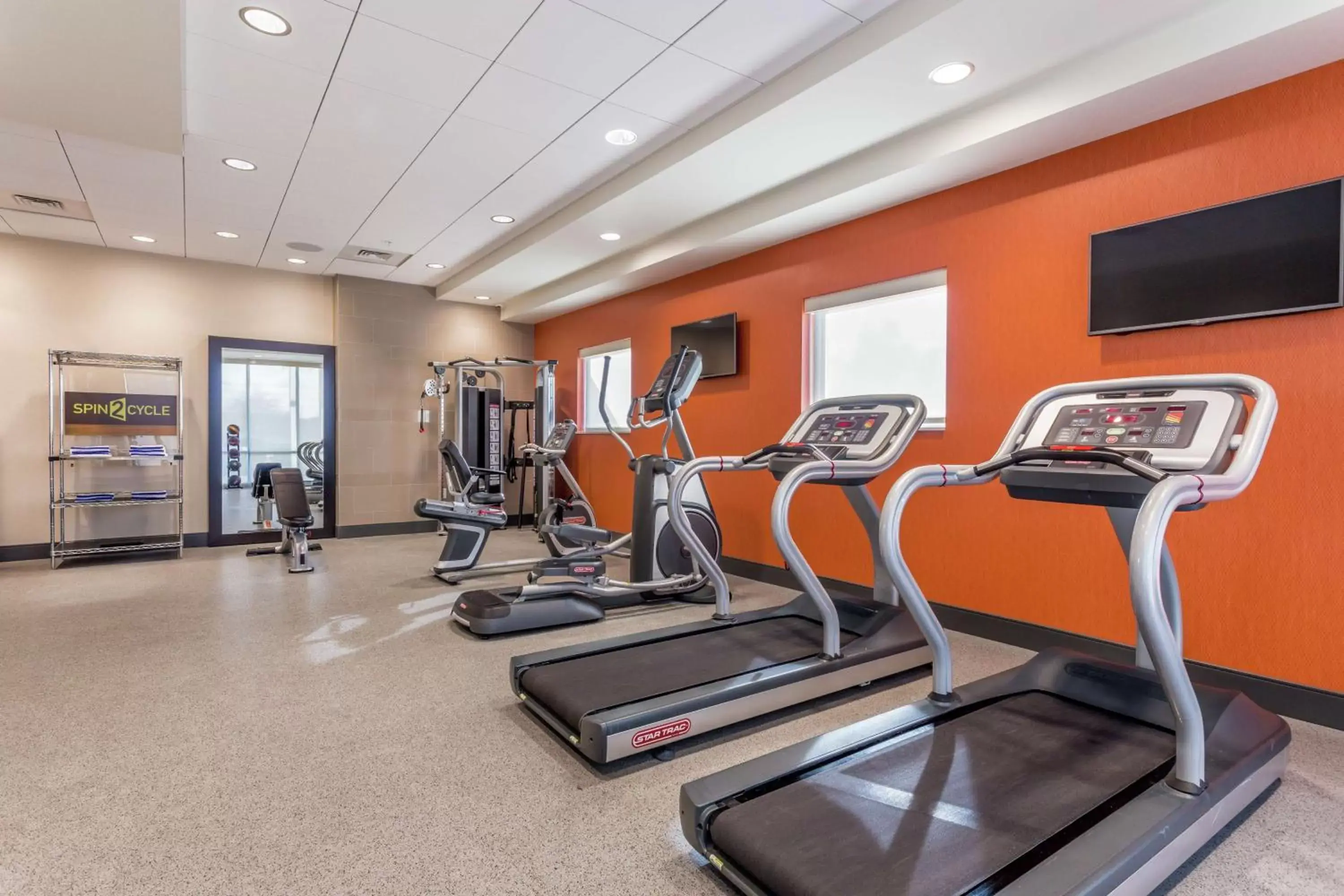 Fitness centre/facilities in Home2 Suites by Hilton Albany Airport/Wolf Rd Fitness centre/facilities in Home2 Suites by Hilton Albany Airport/Wolf Rd