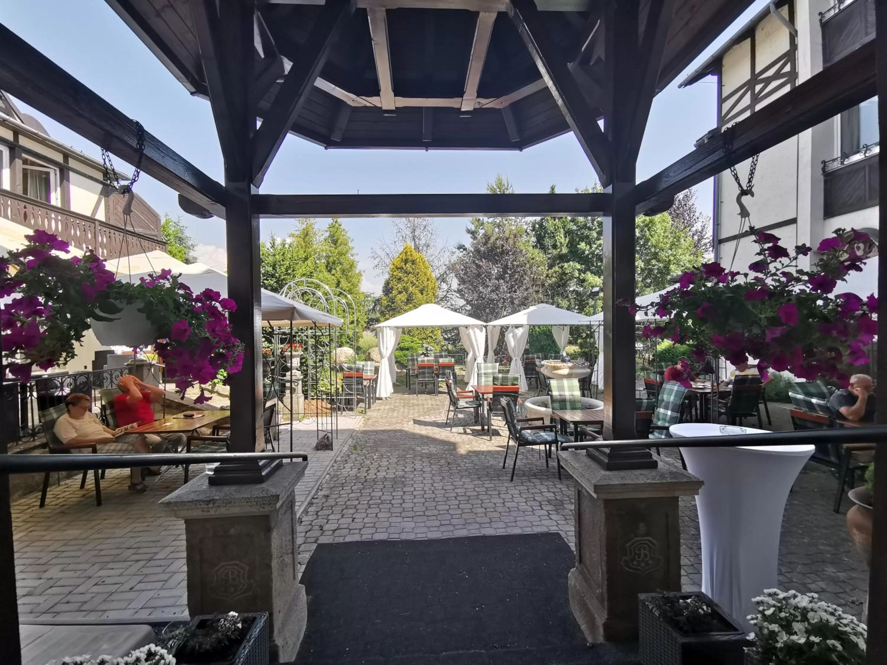 Patio in Schlosshotel Marienbad