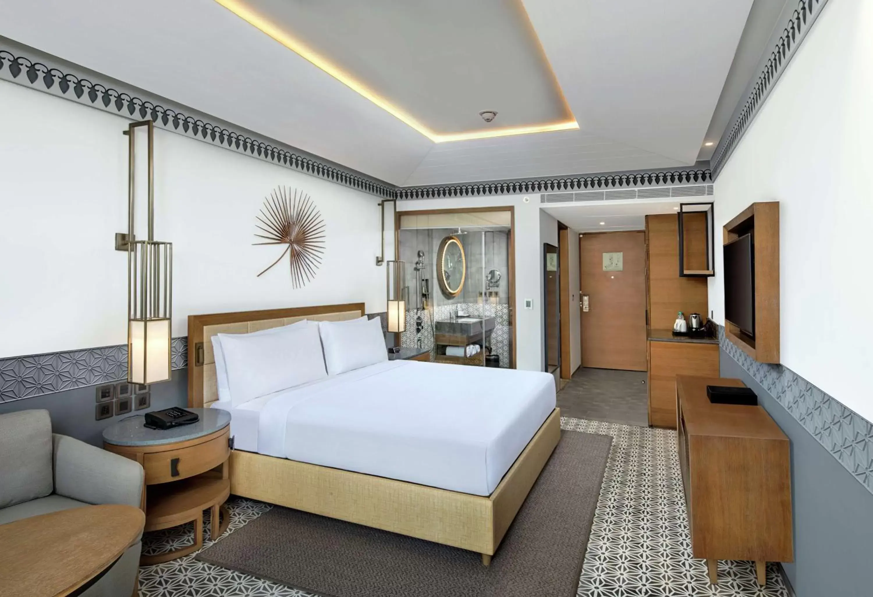 Bed in DoubleTree by Hilton Goa - Panaji