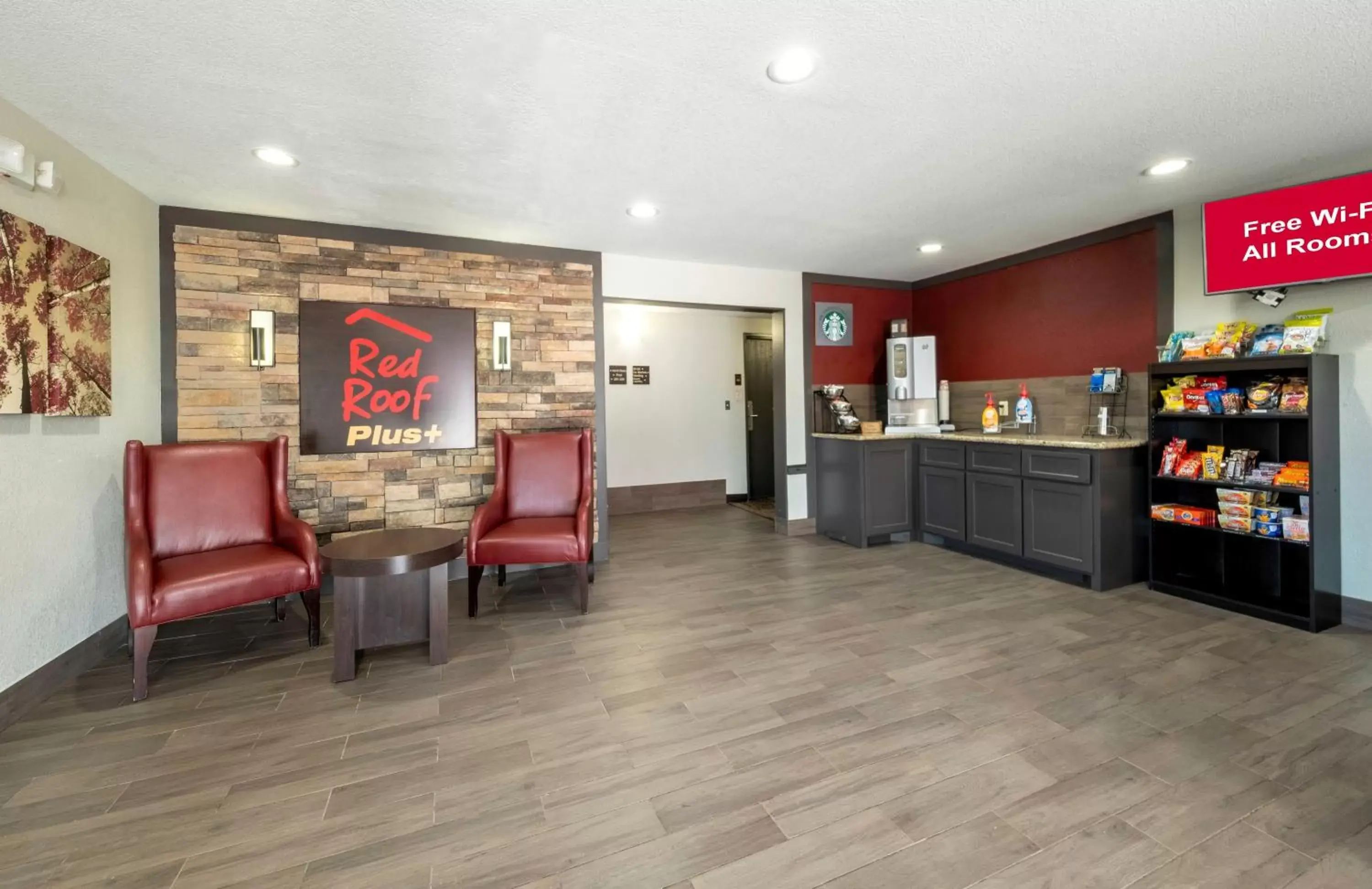 Lobby or reception in Red Roof Inn PLUS+ Huntsville