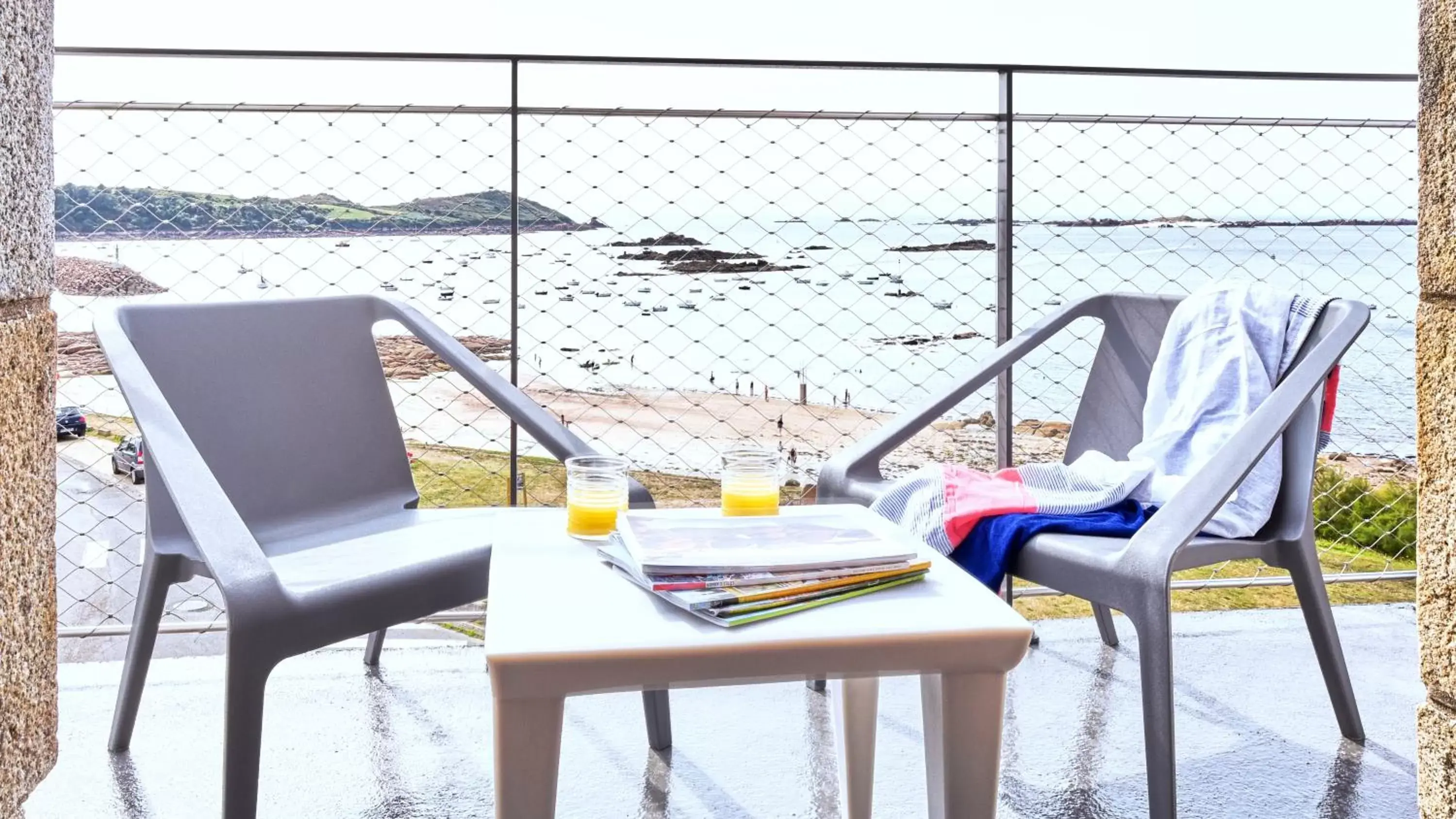 Balcony/Terrace in Pavillon de la plage