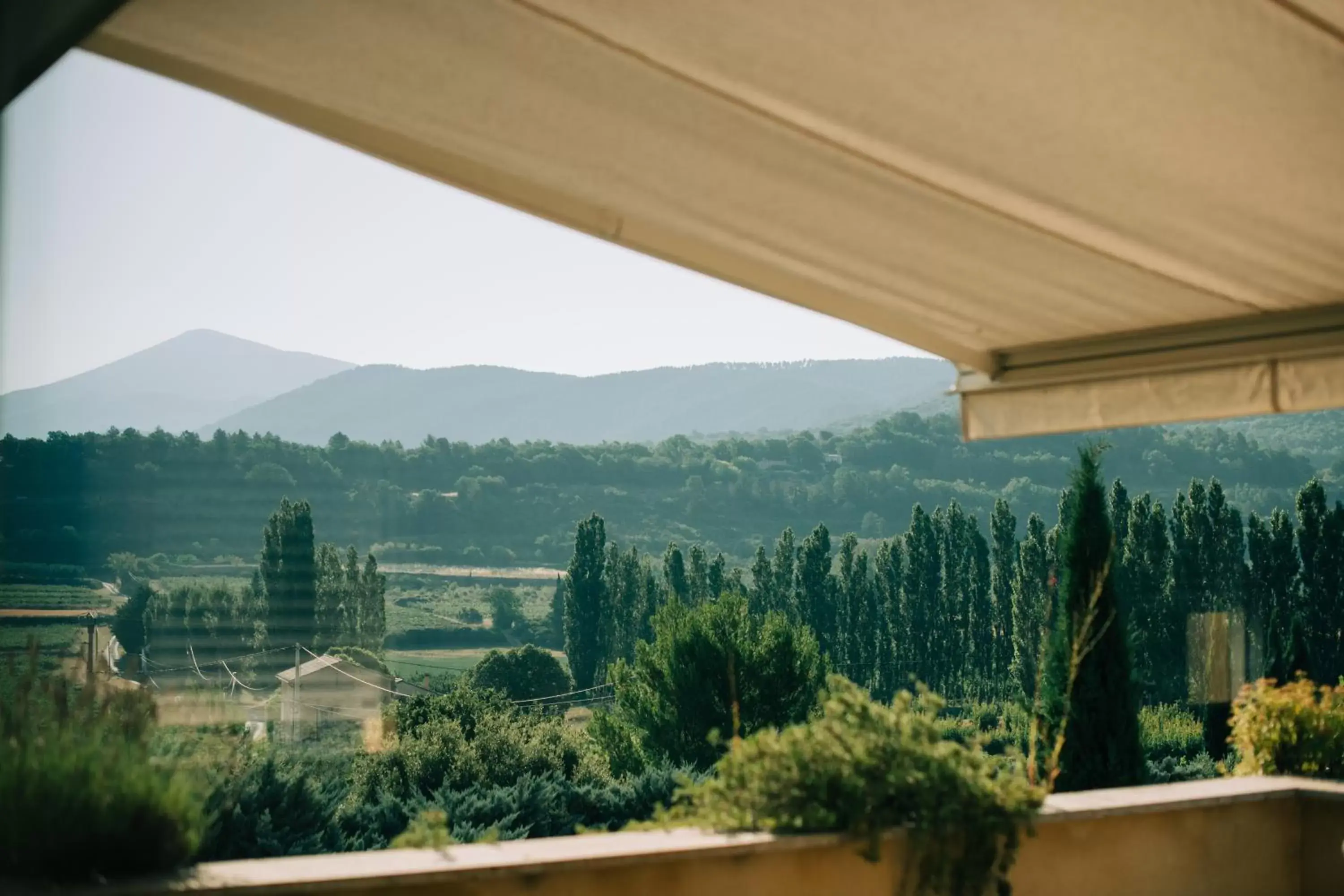 Balcony/Terrace, Mountain View in Le Clos Saint Michel & Spa