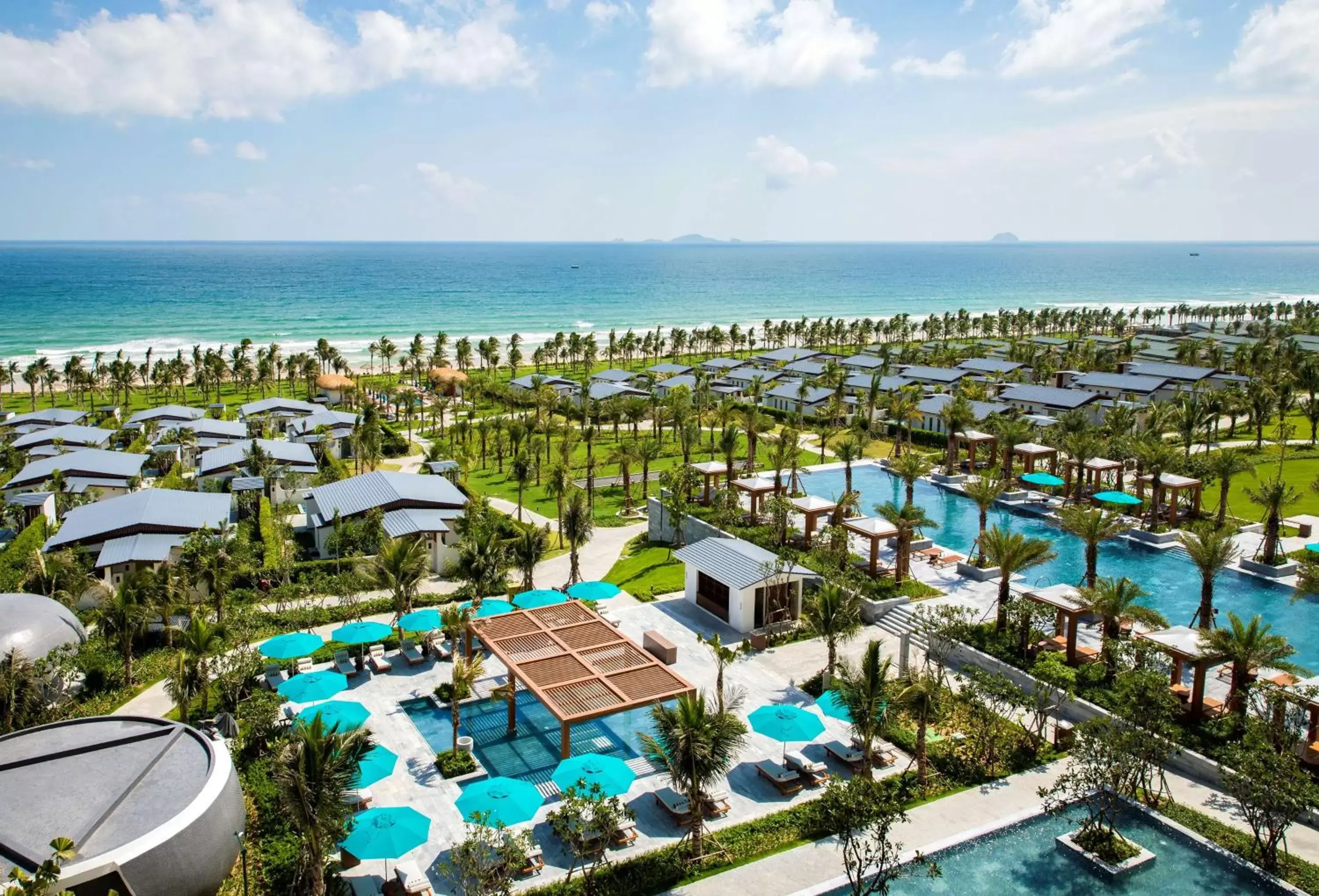 Pool view, Bird's-eye View in Radisson Blu Resort Cam Ranh