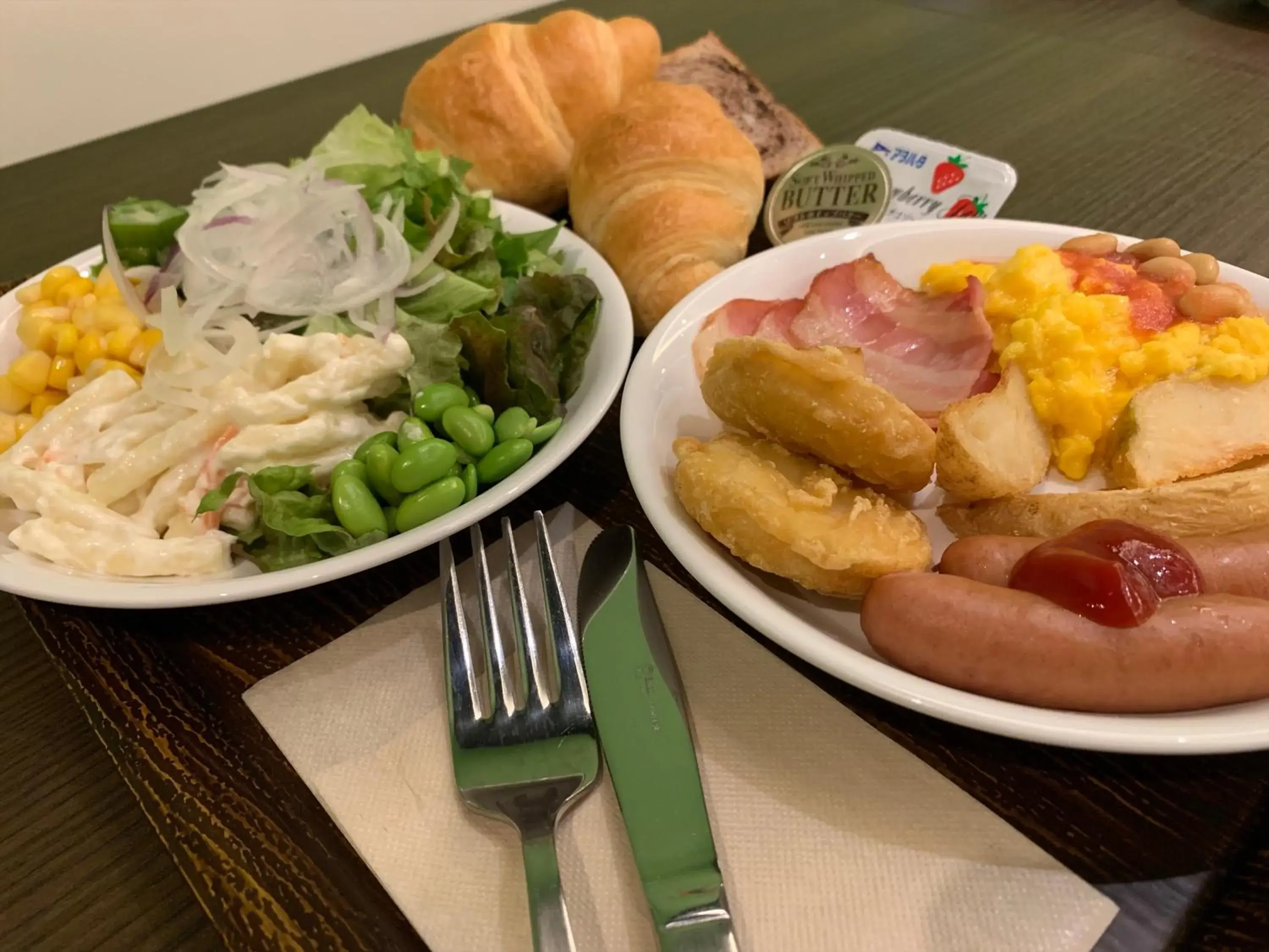 Breakfast in Henn na Hotel Tokyo Haneda Breakfast in Henn na Hotel Tokyo Haneda