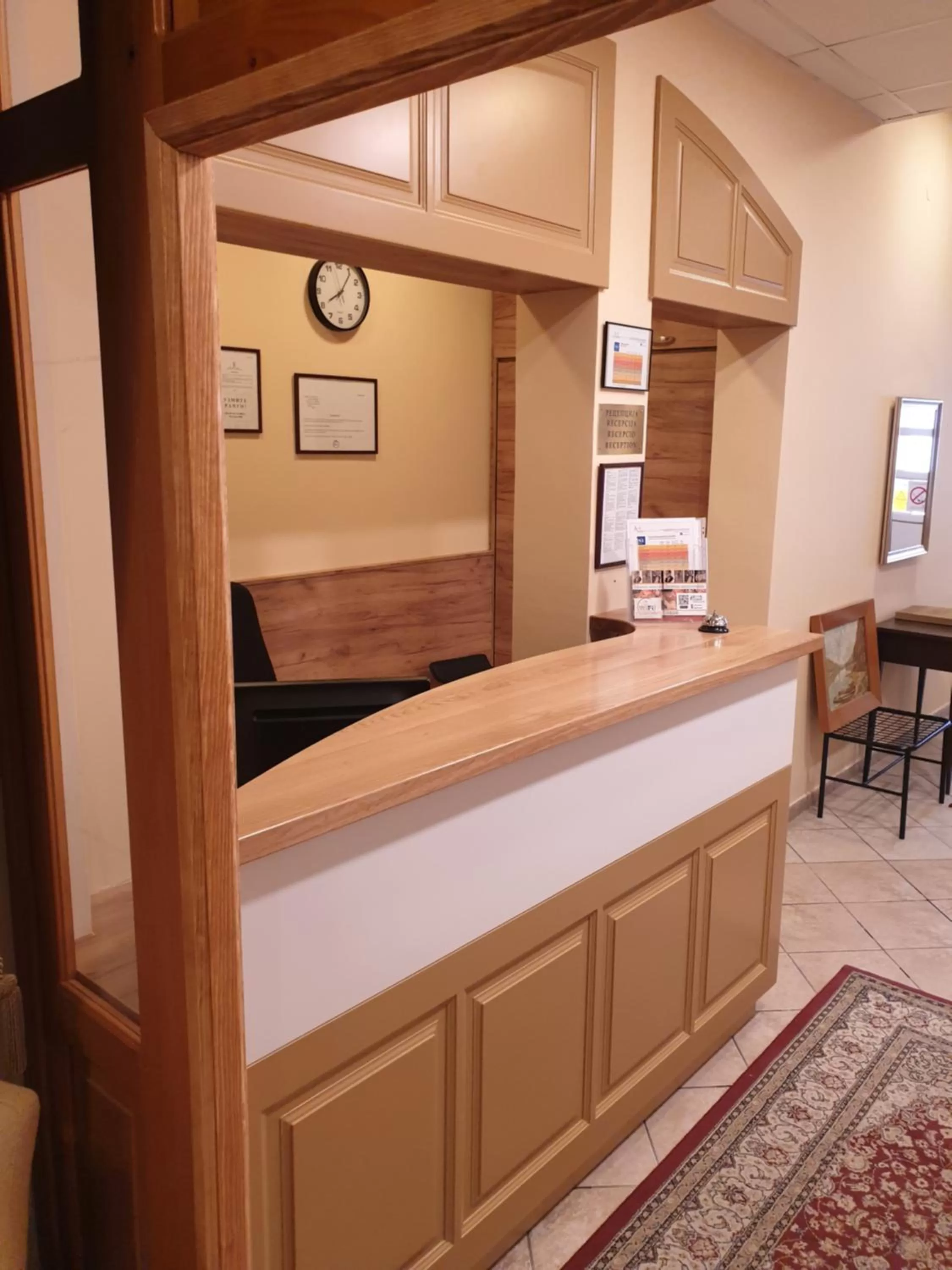 Lobby or reception in Art Garni Hotel