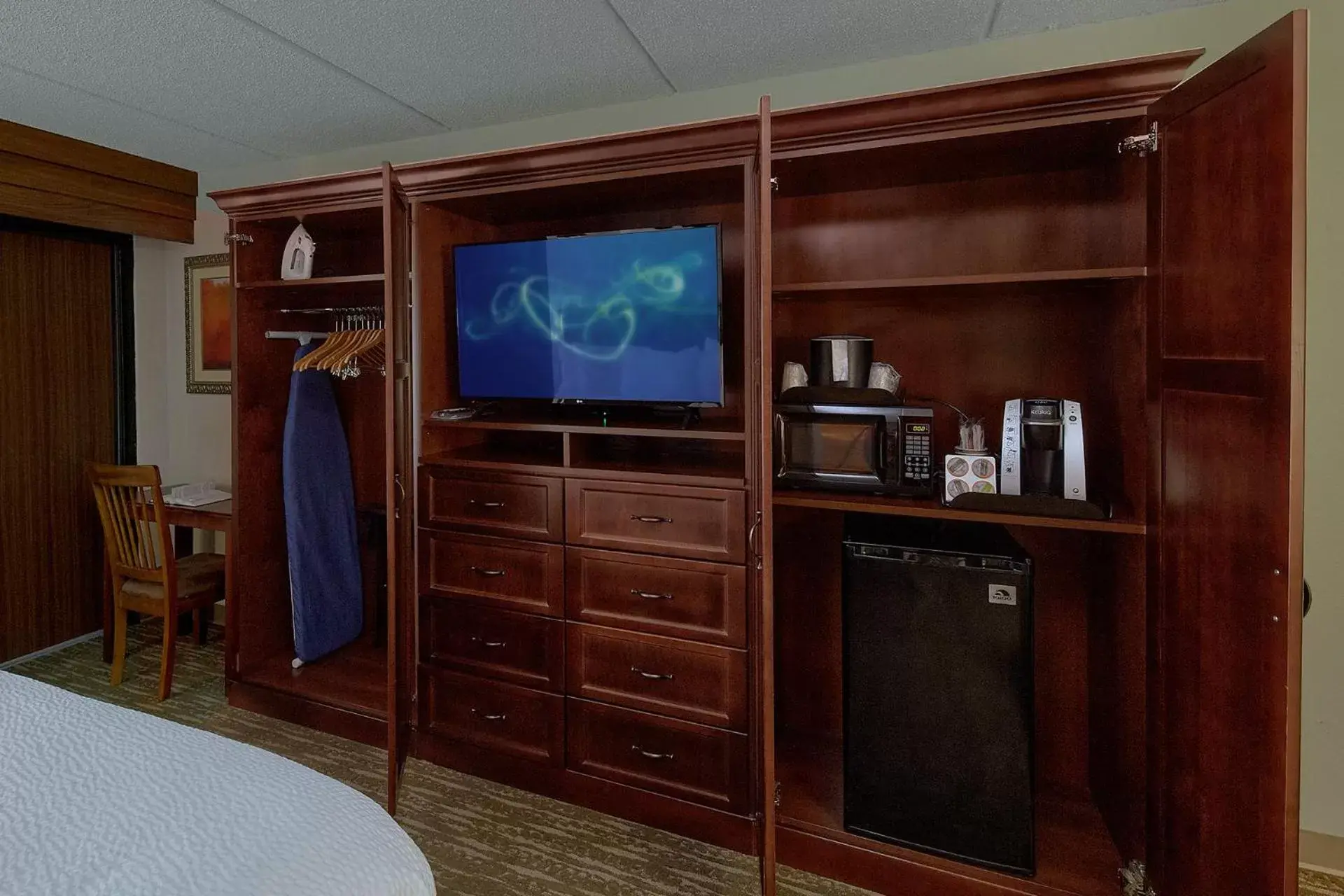 TV/Entertainment Center in The Inn On The River