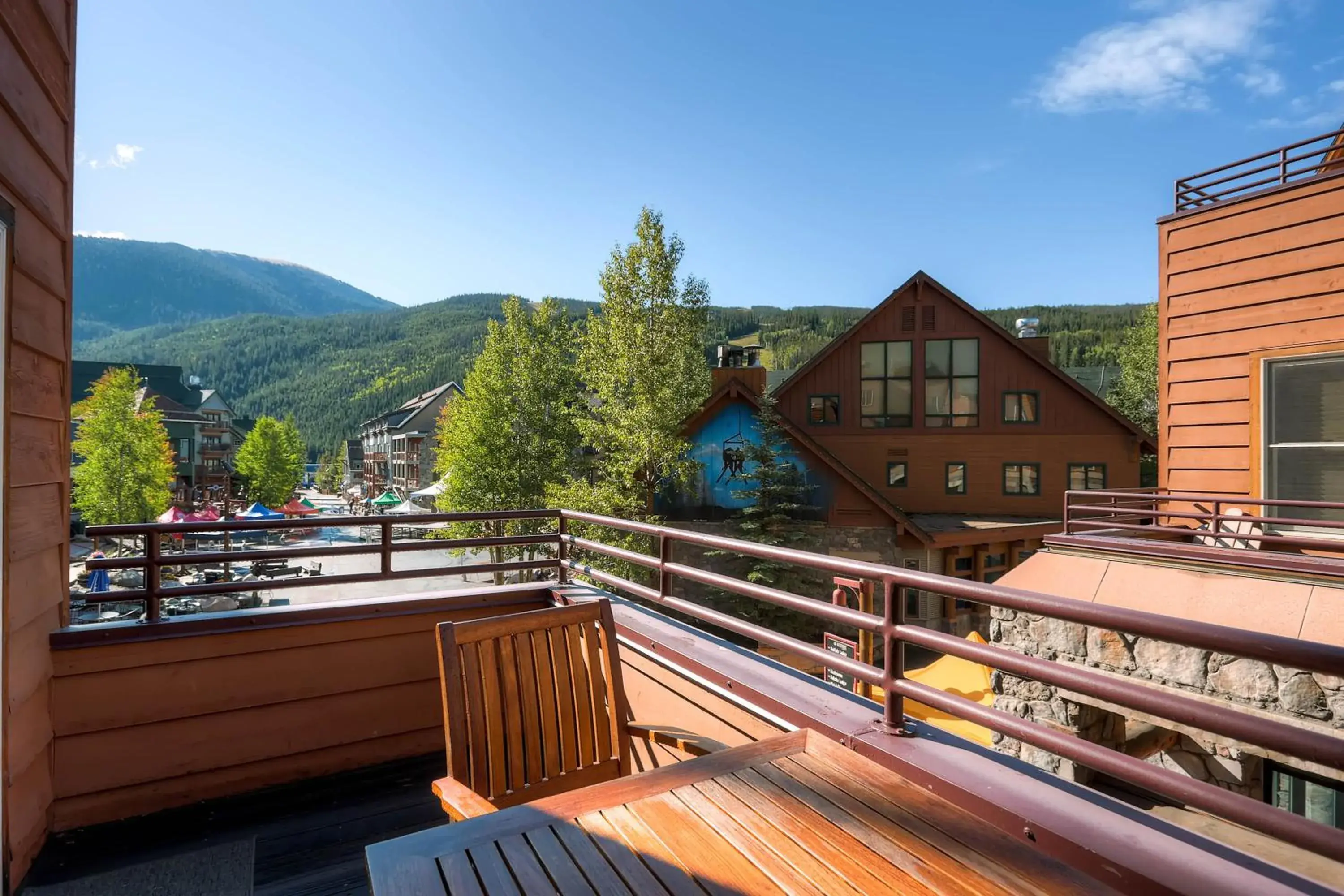 Property building, Balcony/Terrace in River Run Village by Keystone Resort