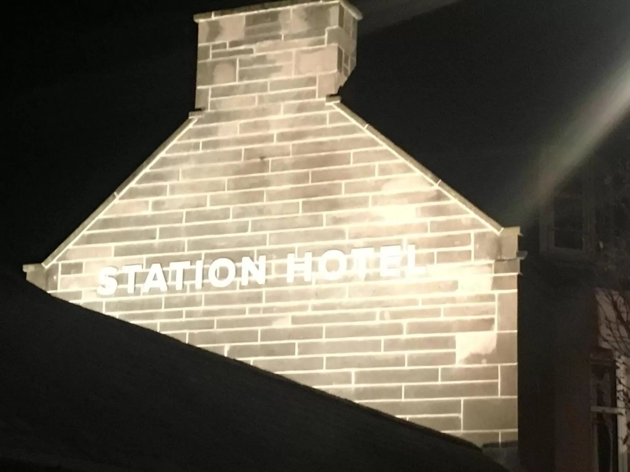 Property logo or sign in The Station Hotel