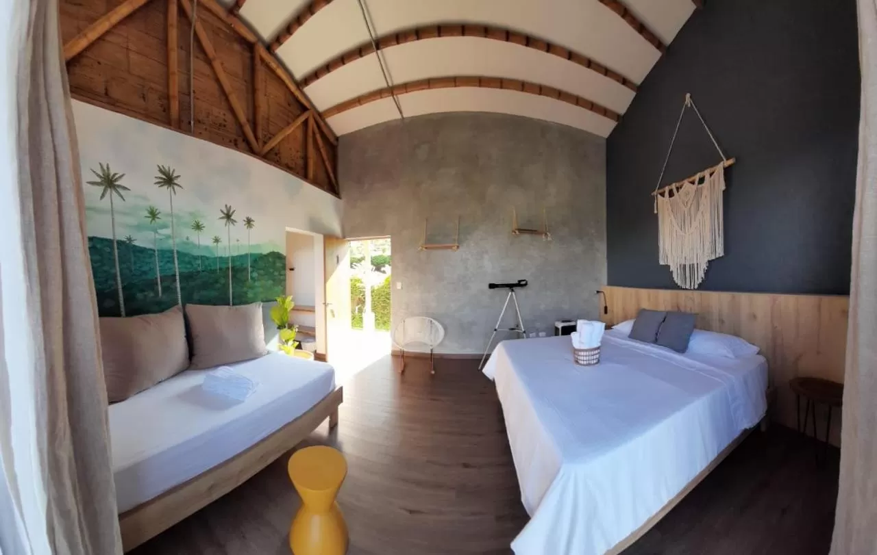 Photo of the whole room in Ecohotel Monte Tierra Habitaciones y Glamping