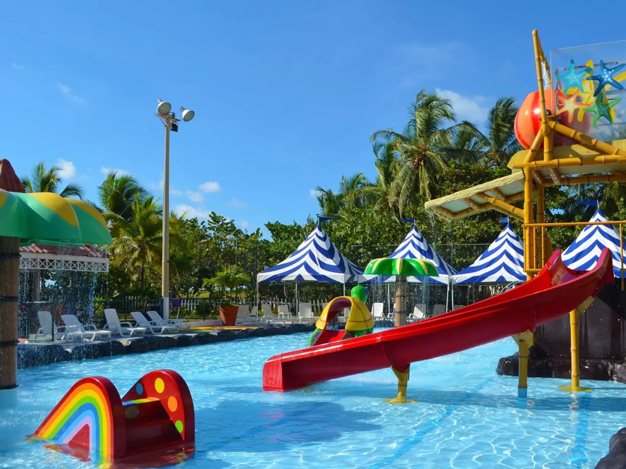 Children play ground, Water Park in Hotel Las Americas Casa de Playa