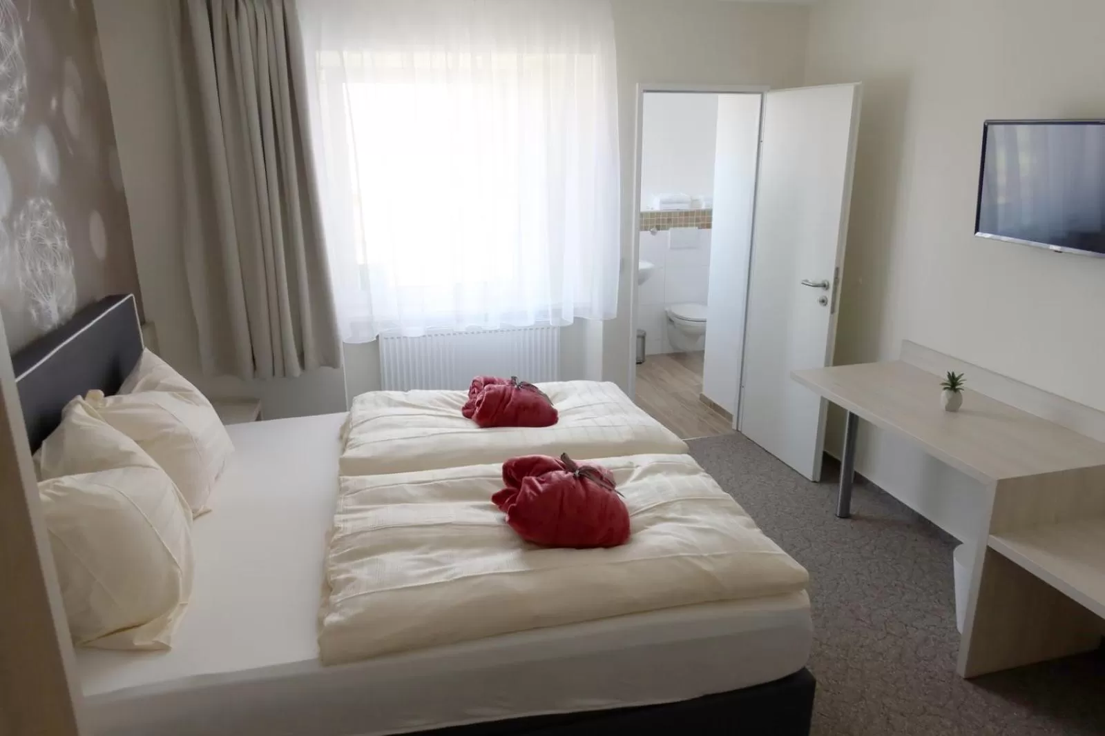 Bed in Hotel Waldoza