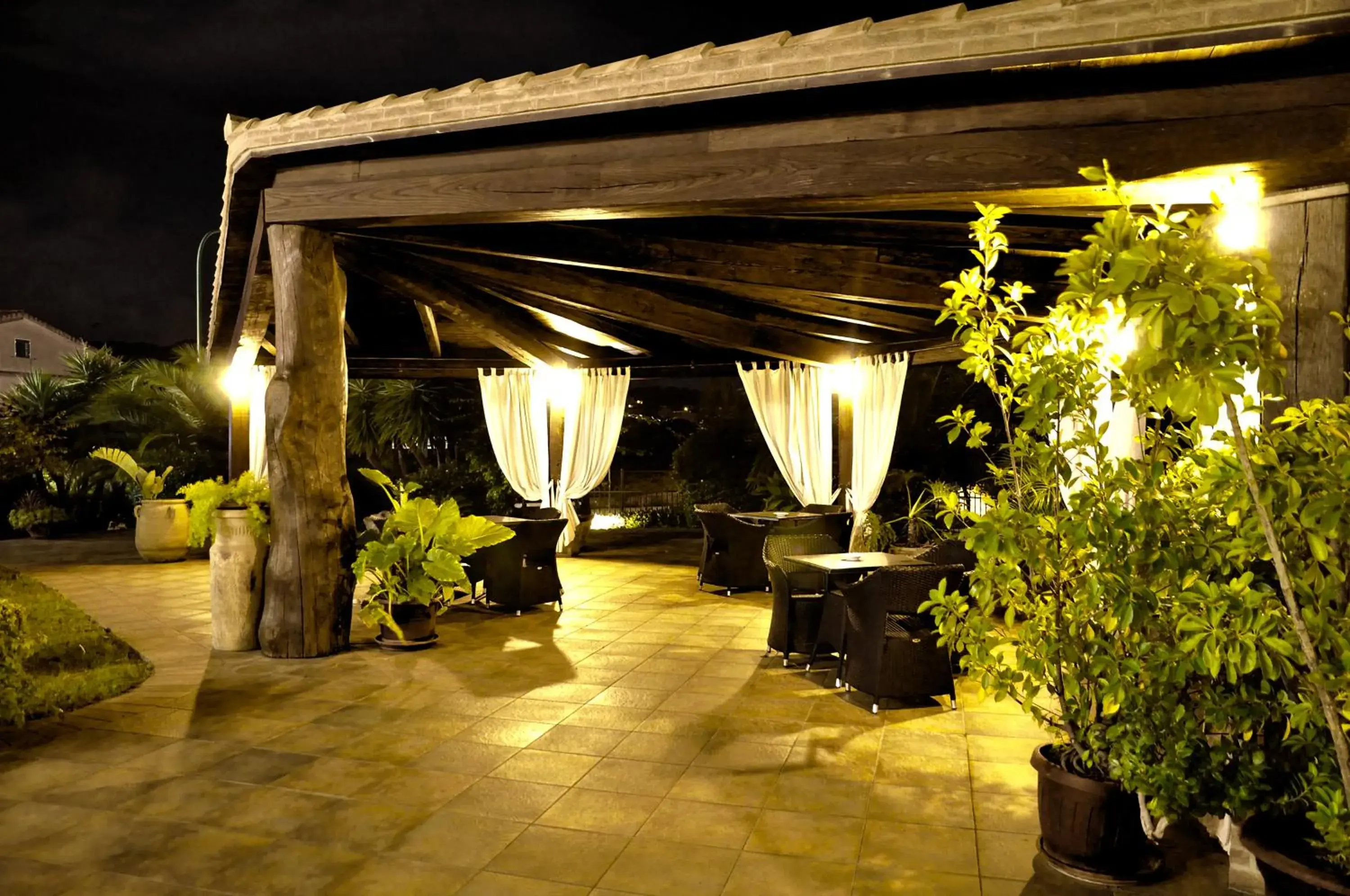 Patio, Banquet Facilities in Hotel Raffael