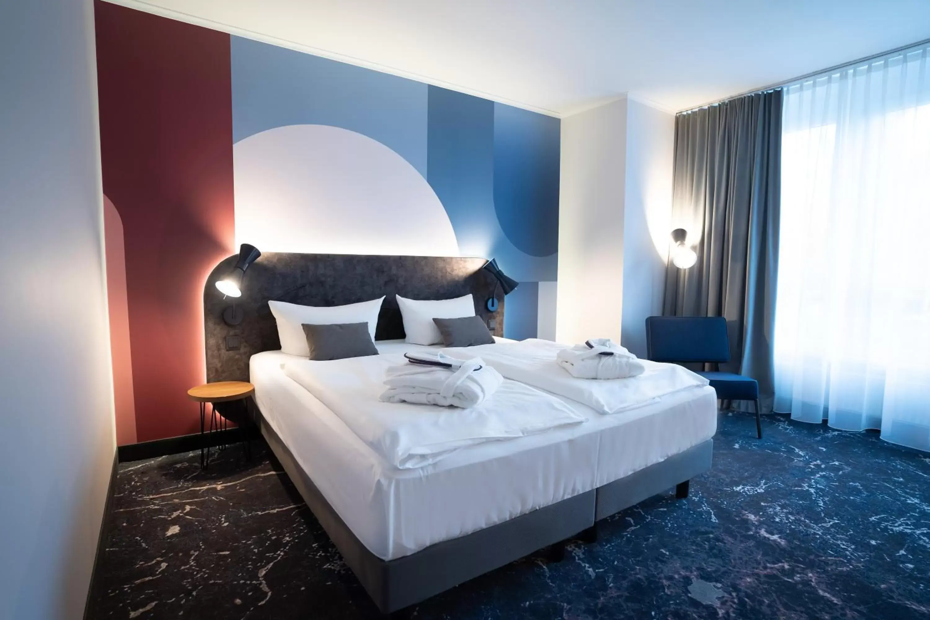 Bed in Mercure Mainz City Center