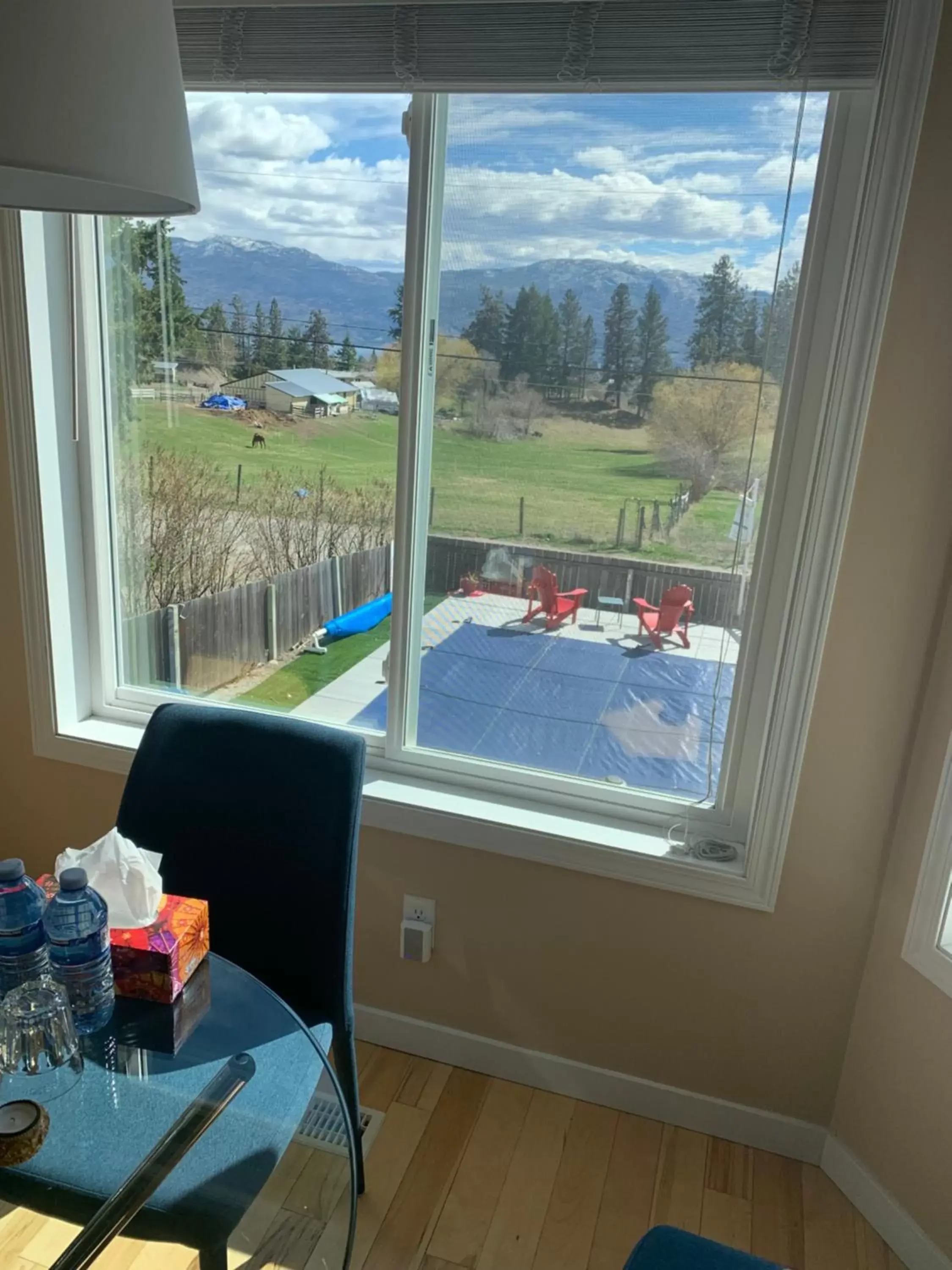 Dining area, Pool View in Salish B&B and Spa