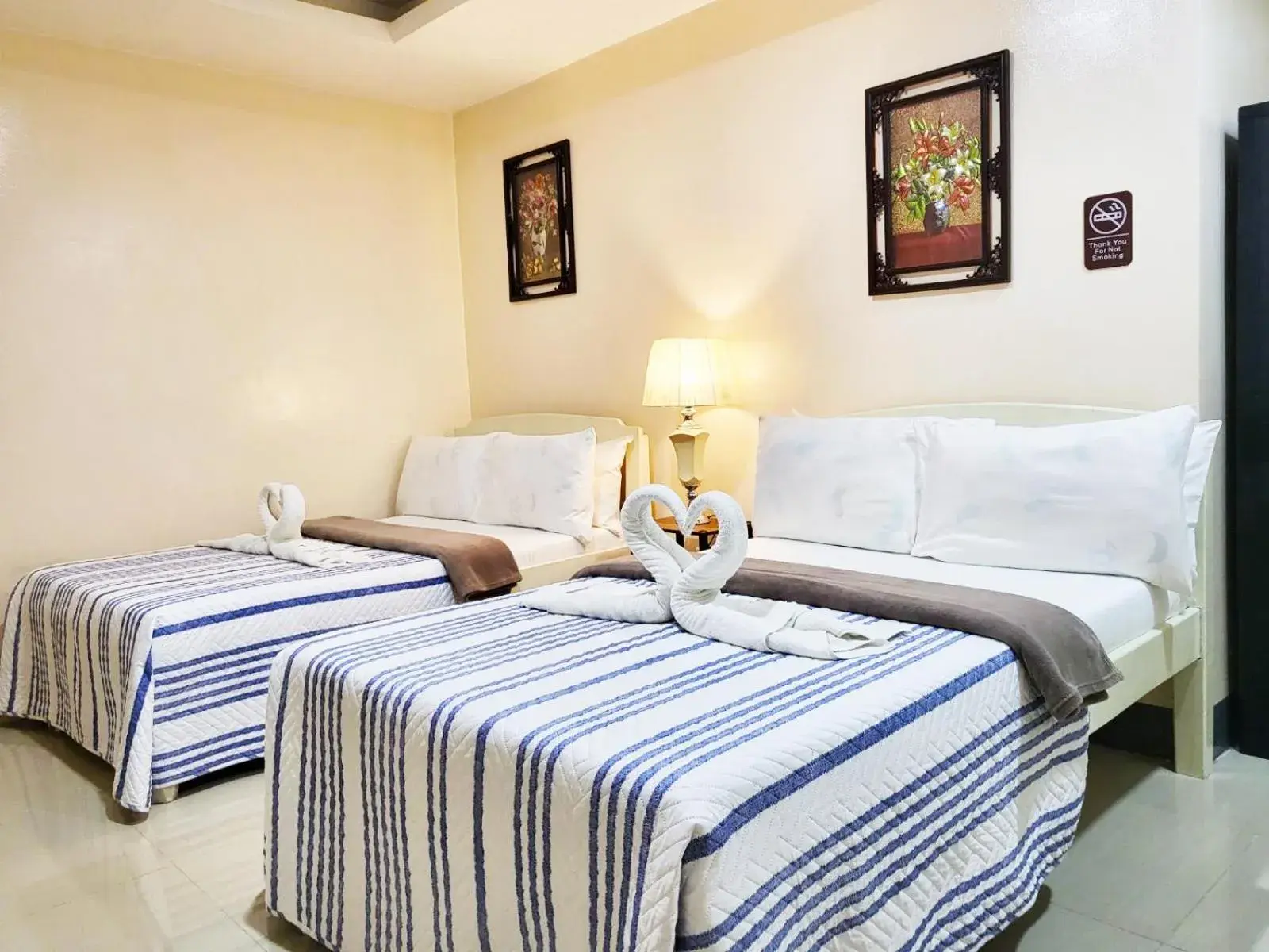 Bed in B&J Guesthouse Tagbilaran