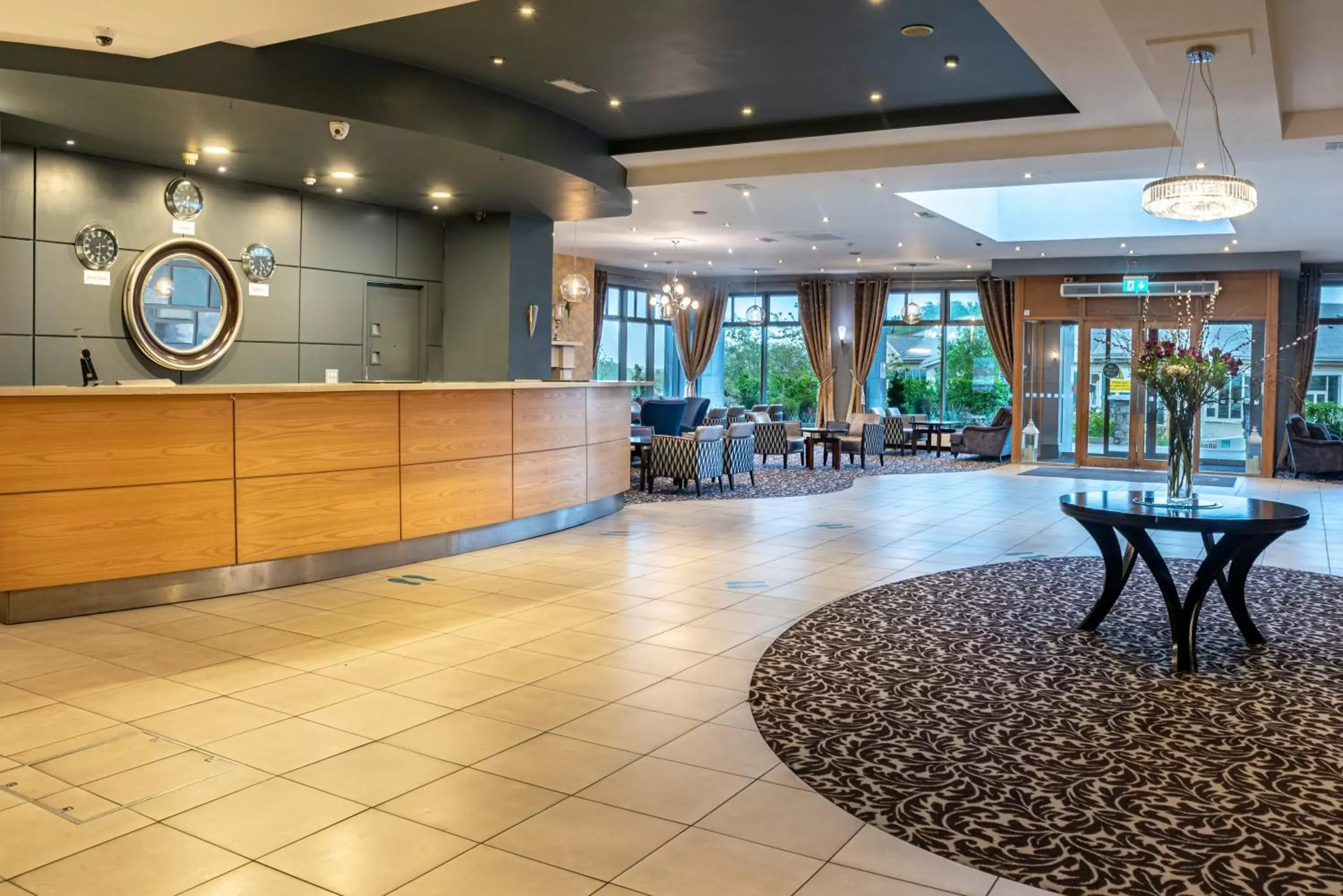 Lobby or reception in Arklow Bay Hotel and Leisure Club