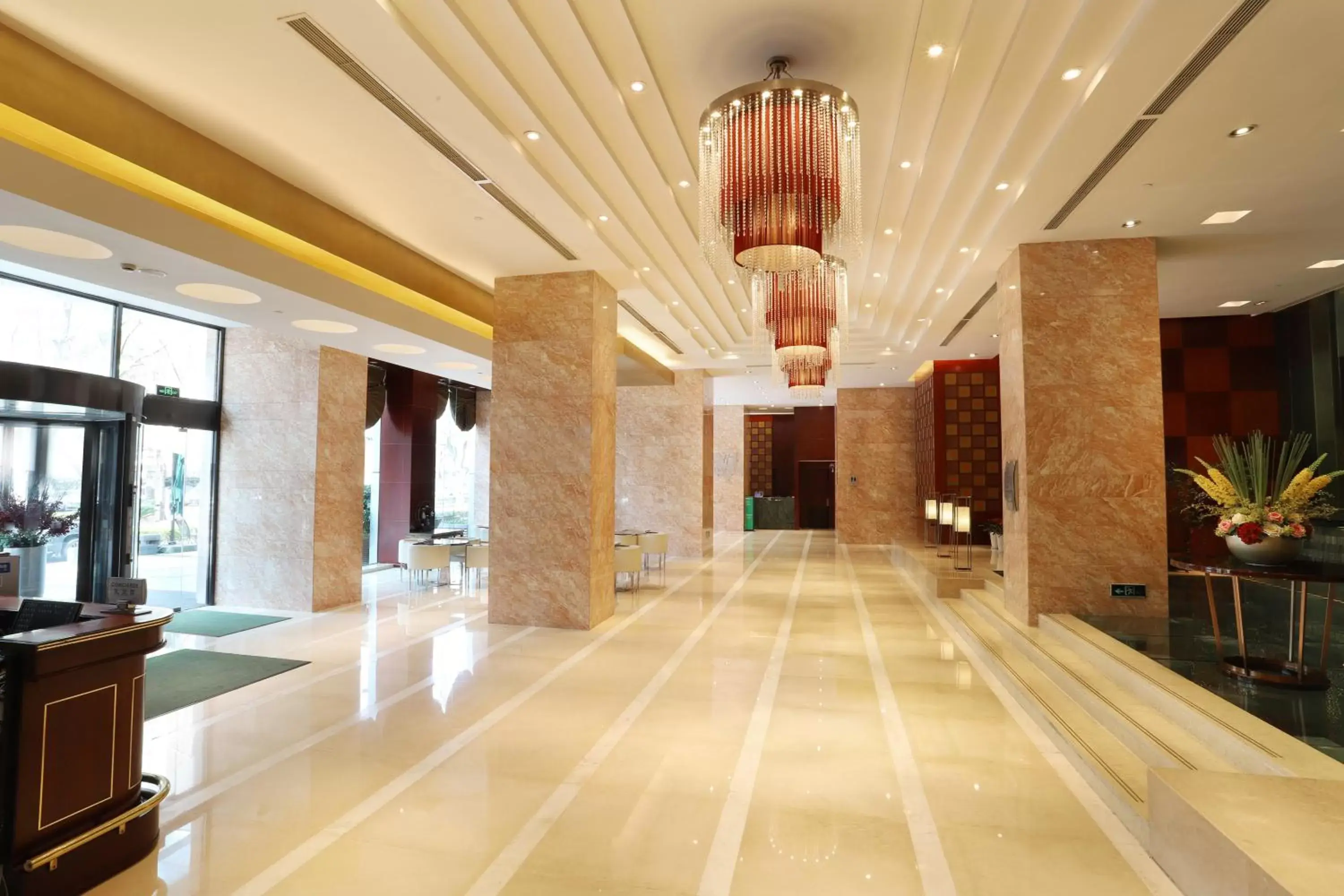 Property building, Lobby/Reception in Holiday Inn Shanghai Pudong Nanpu, an IHG Hotel