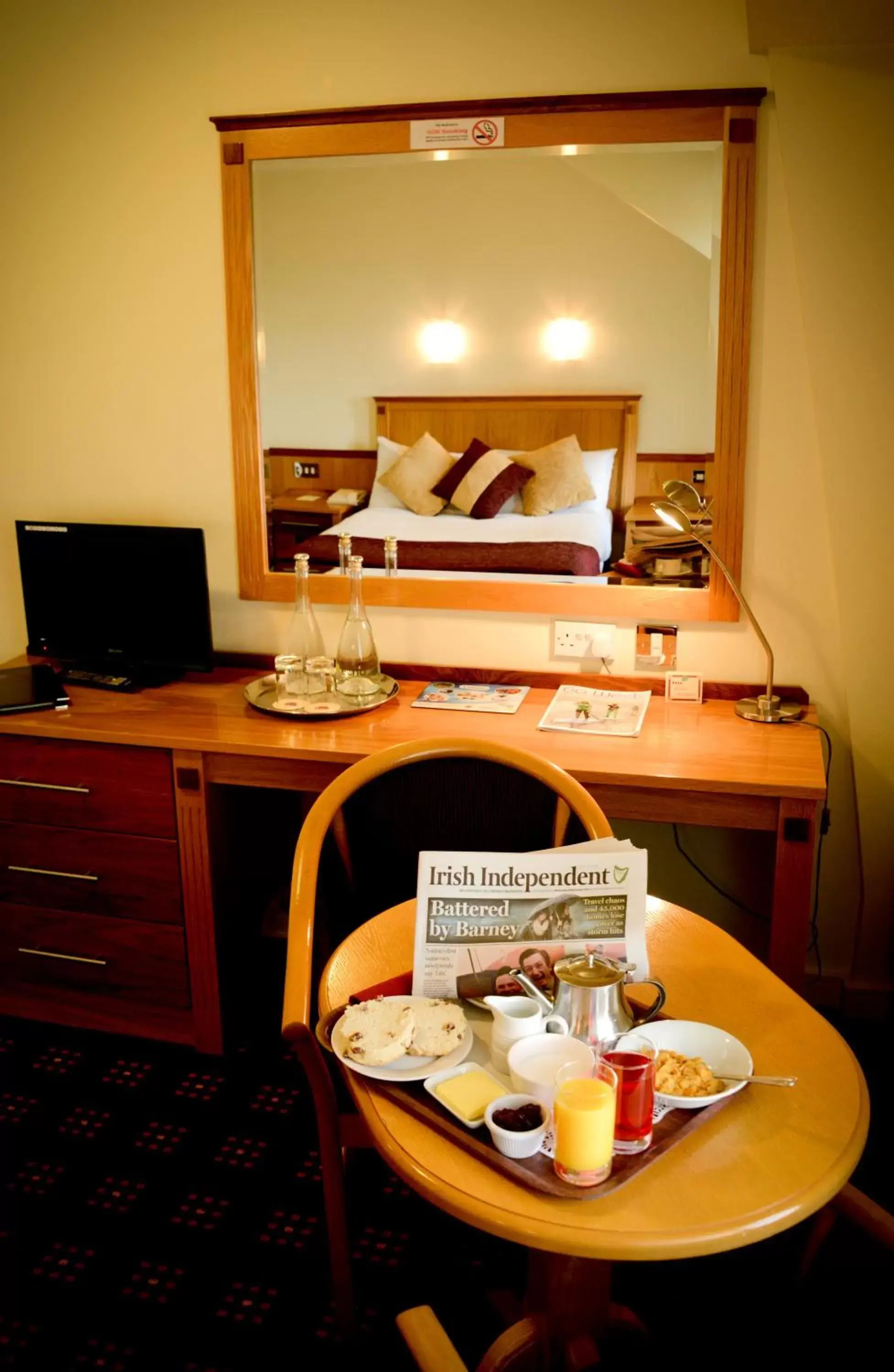 Bedroom in Bush Hotel