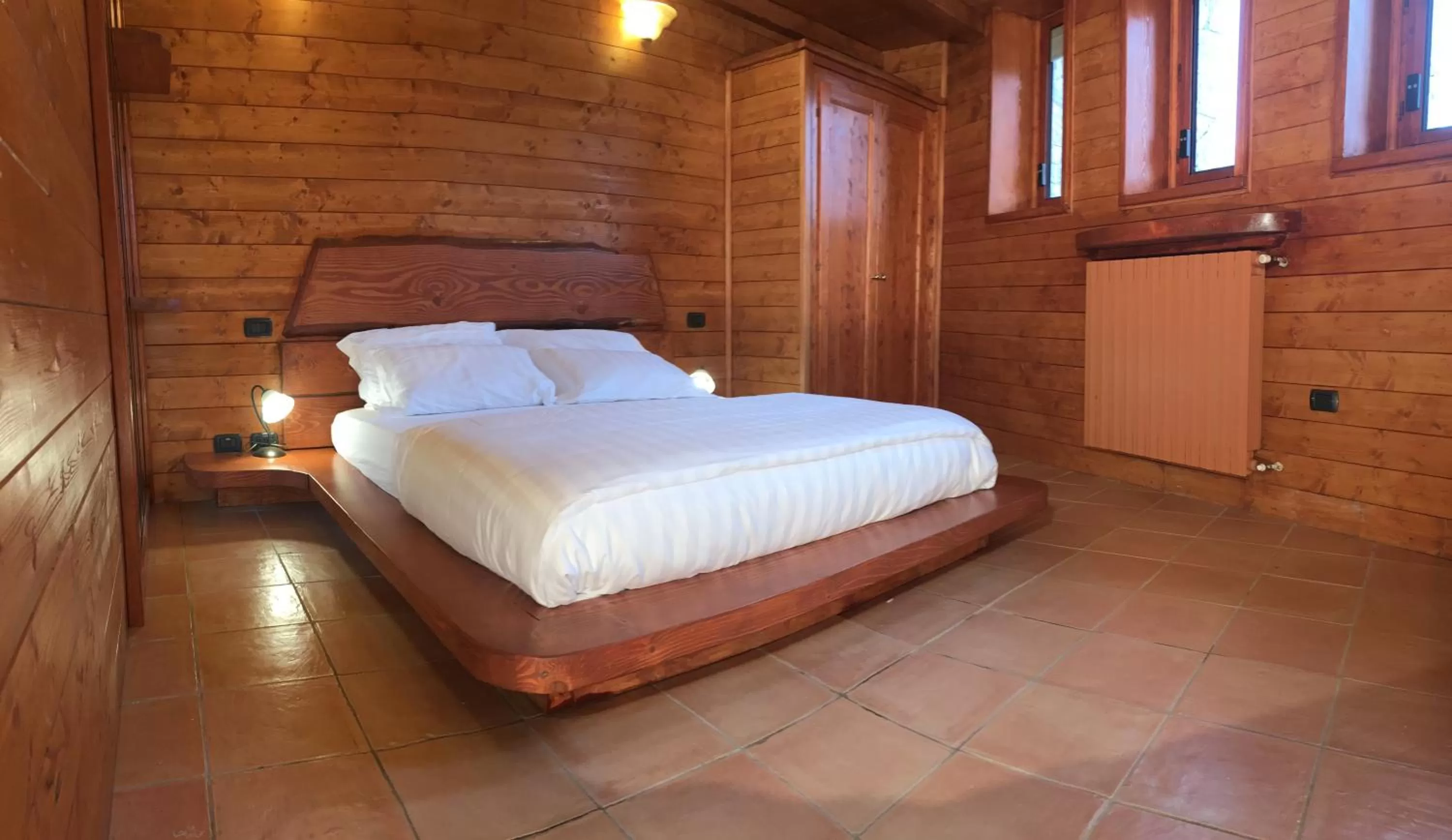 Bedroom, Bed in Resort Ninfea San Pellegrino Terme