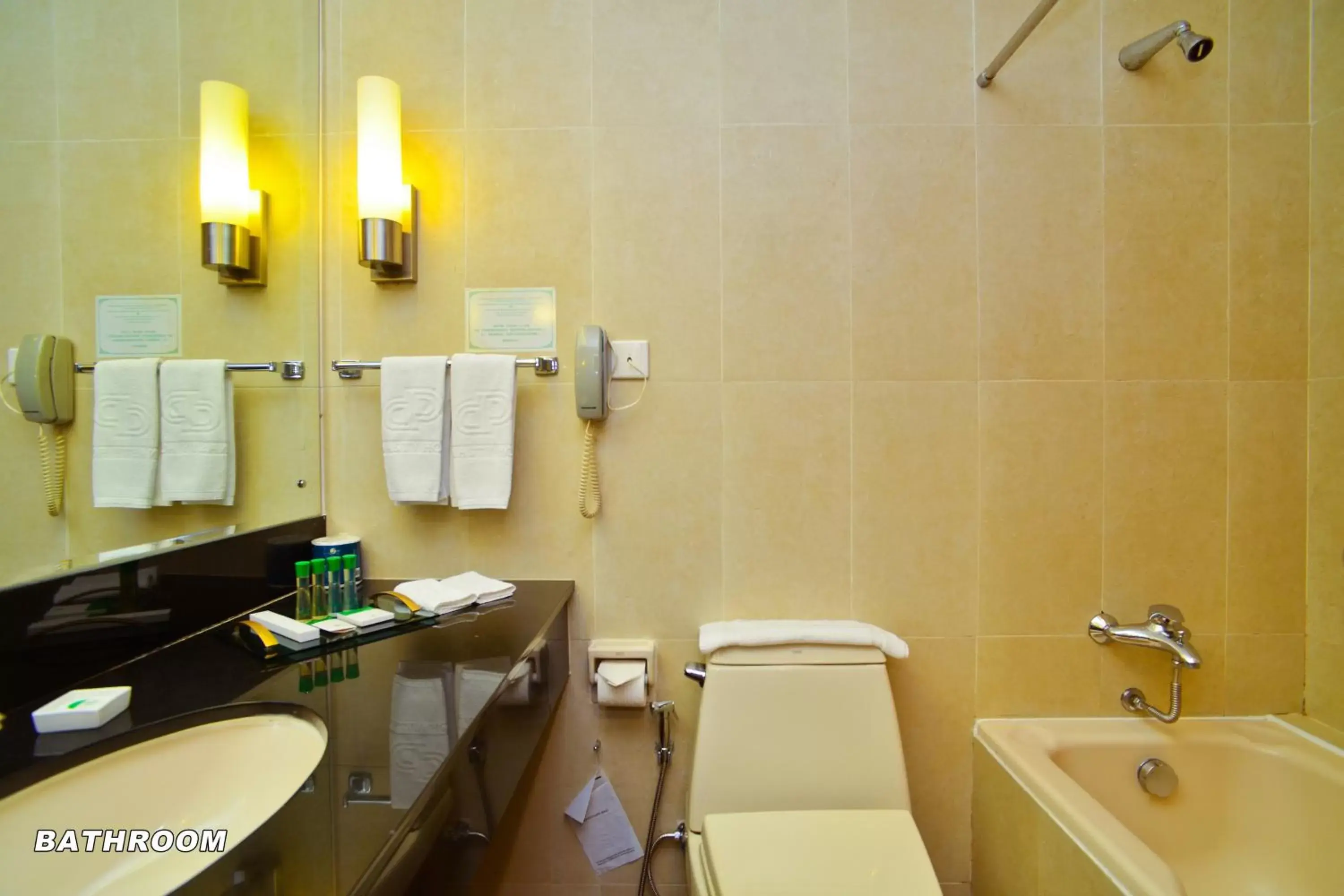 Bathroom in Dynasty Hotel Miri