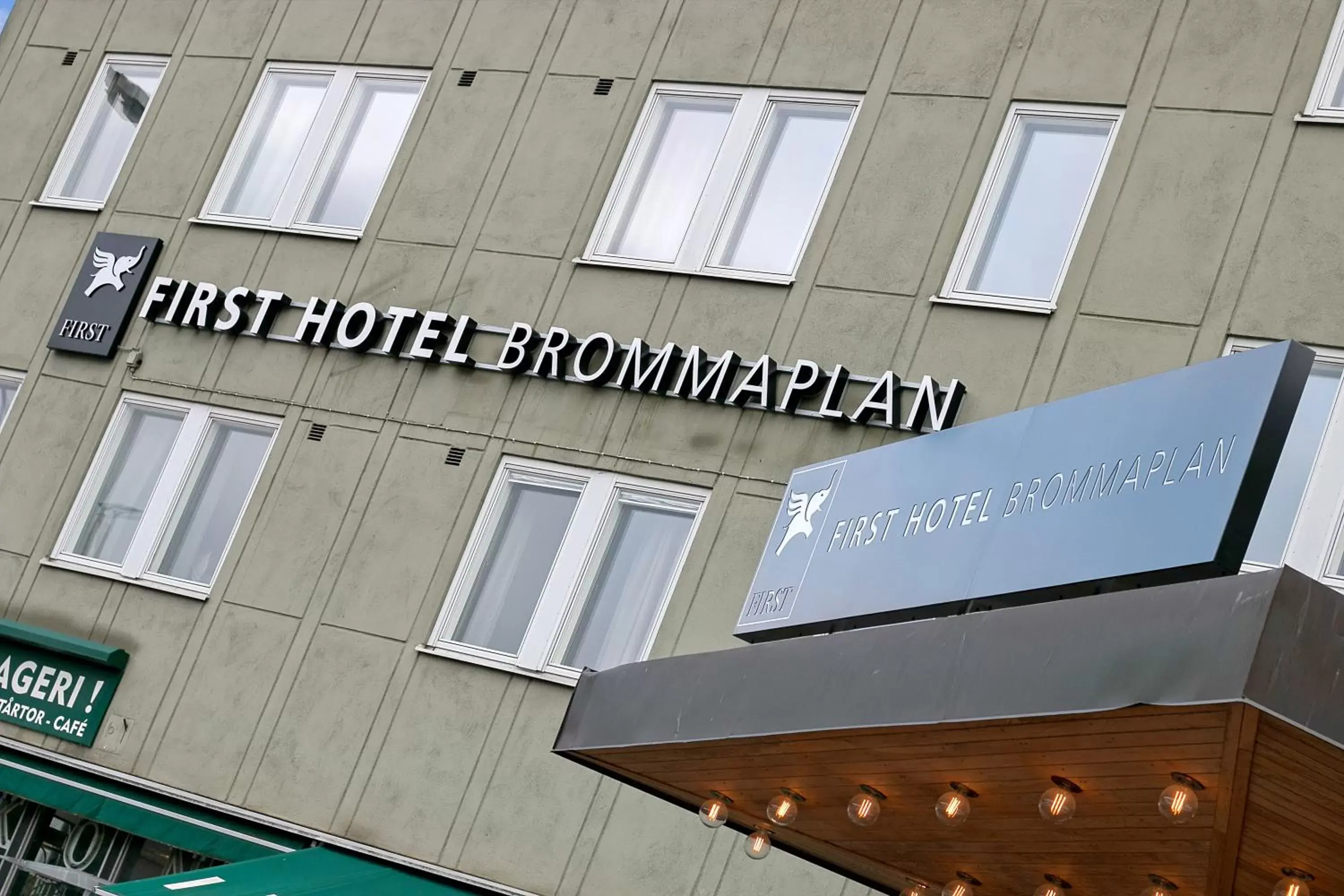 Property logo or sign, Property Building in First Hotel Brommaplan