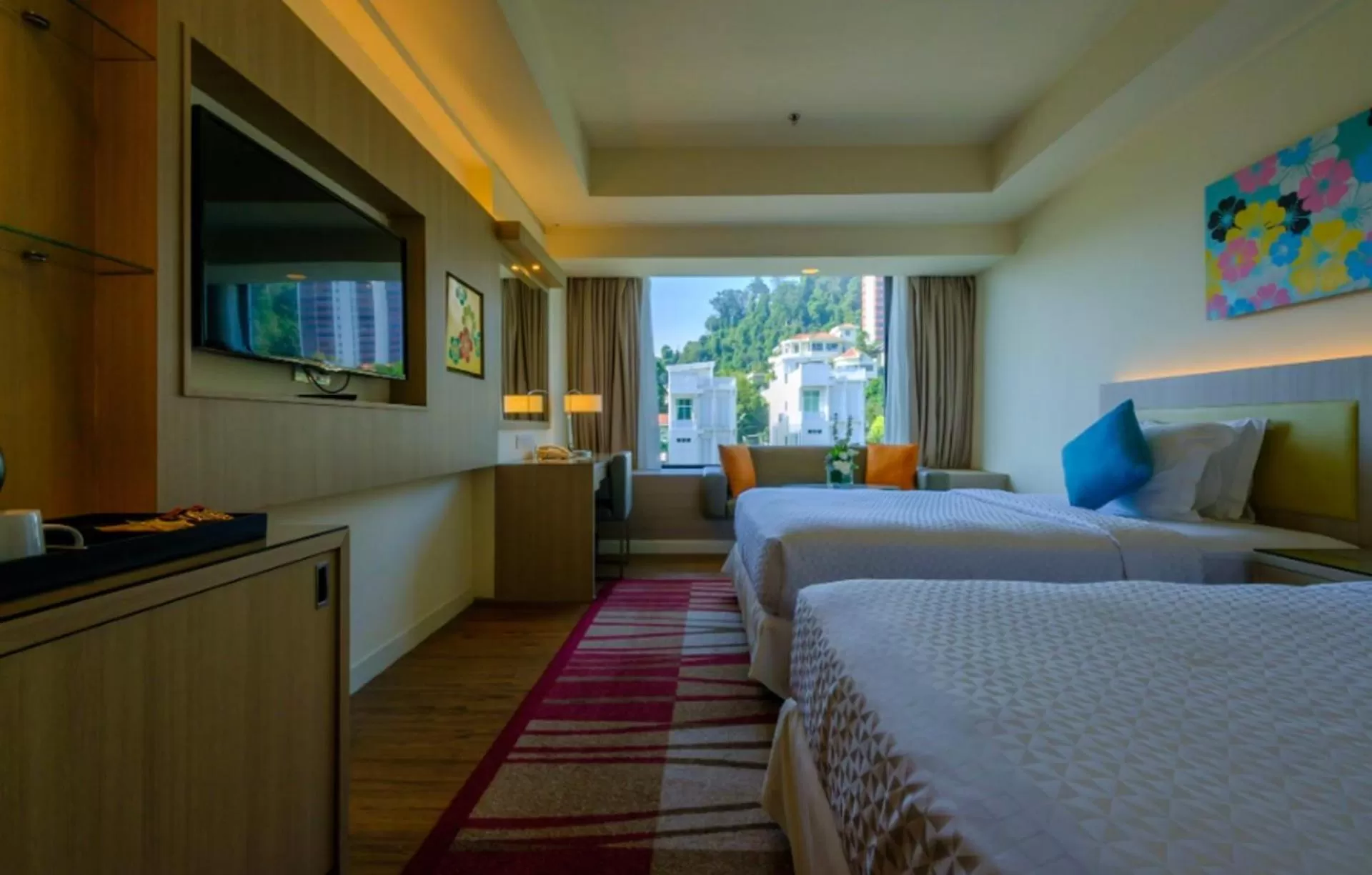 Photo of the whole room, Bed in Mercure Penang Beach