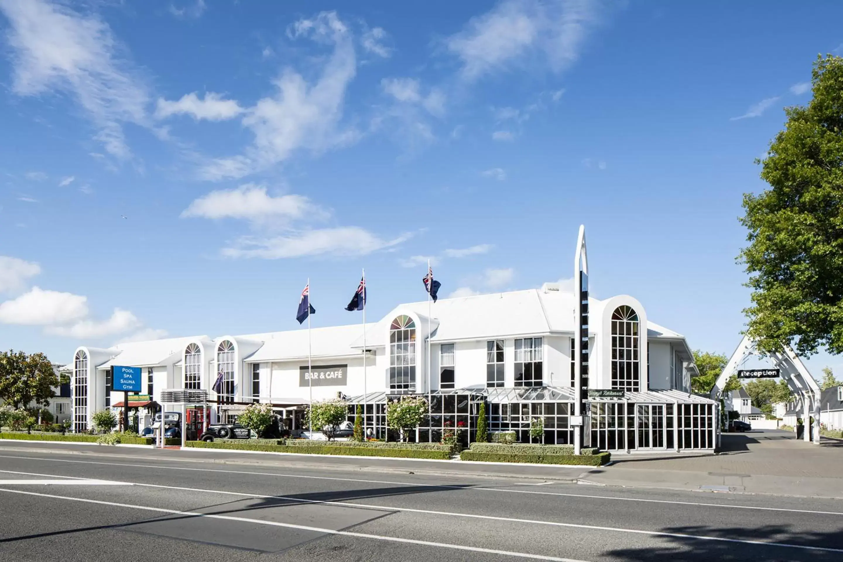 Facade/entrance, Property Building in Pavilions Hotel