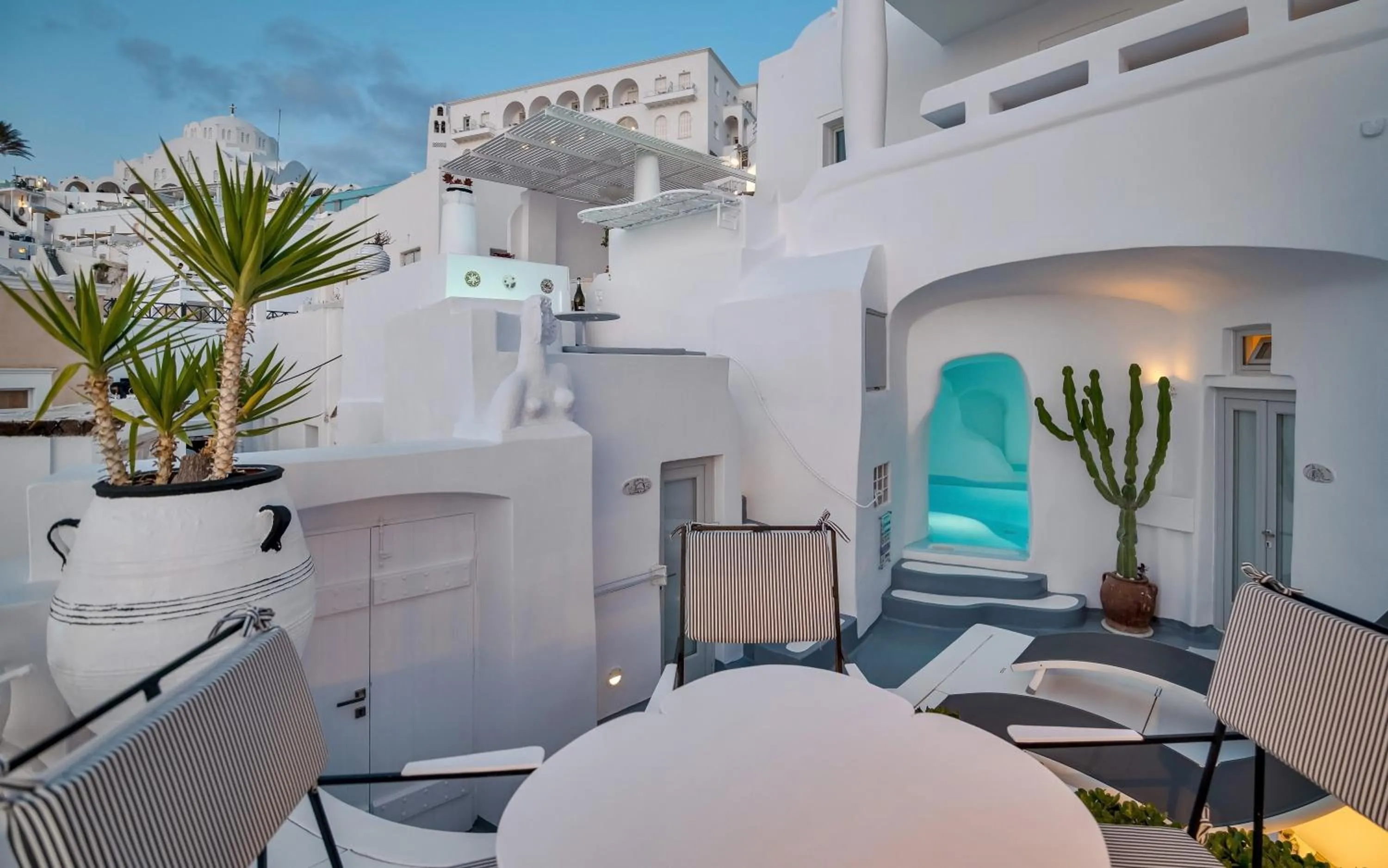 Balcony/Terrace in Trieris Villa & Suites