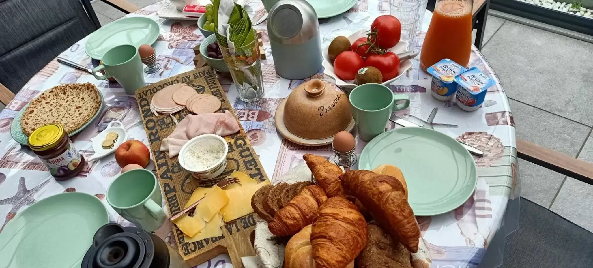 Food close-up, Breakfast in B&B Acacia