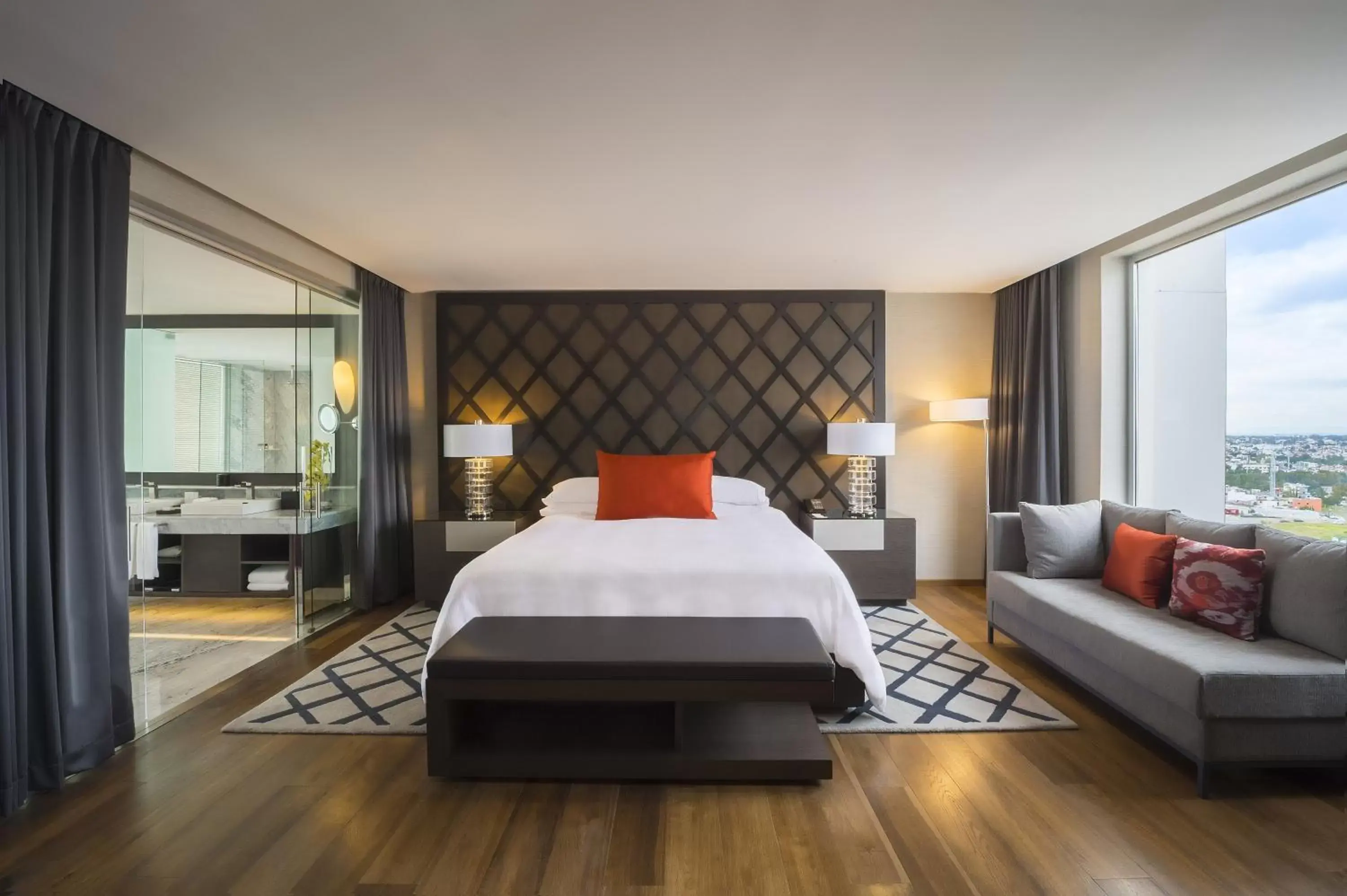 Bed in Grand Fiesta Americana Puebla Angelópolis Bed in Grand Fiesta Americana Puebla Angelópolis