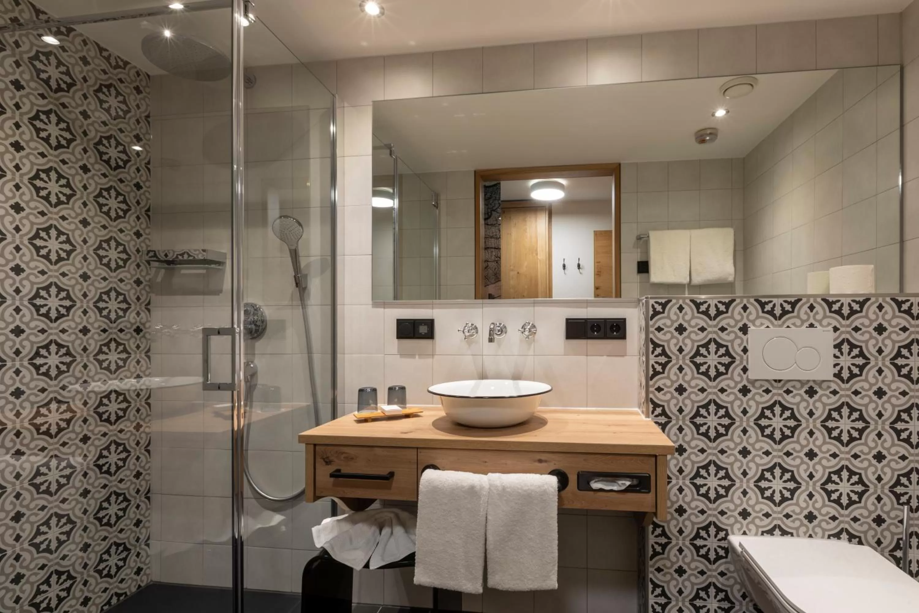 Bathroom in Brauereigasthof Schäffler