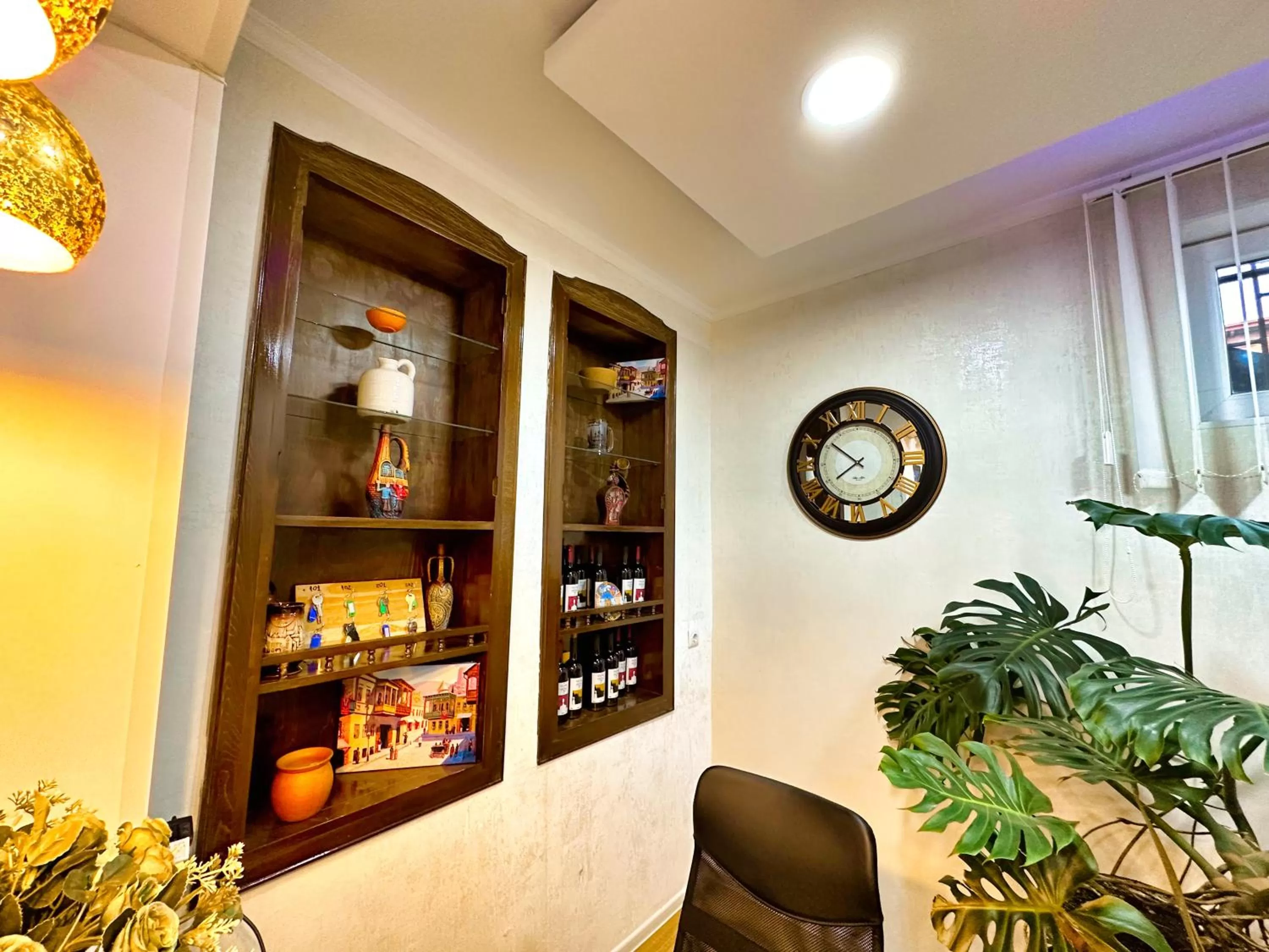 Living room in Metekhi View Hotel