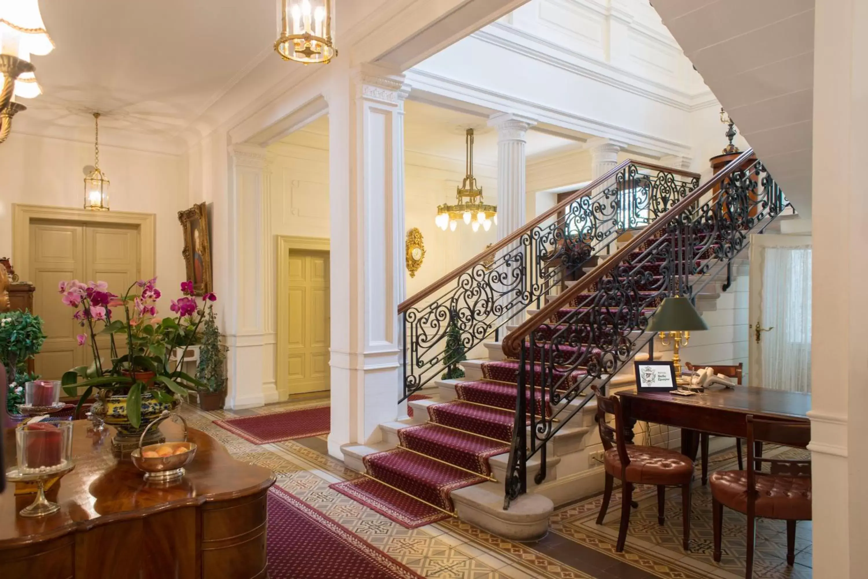 Lobby or reception in Hotel Belle Epoque