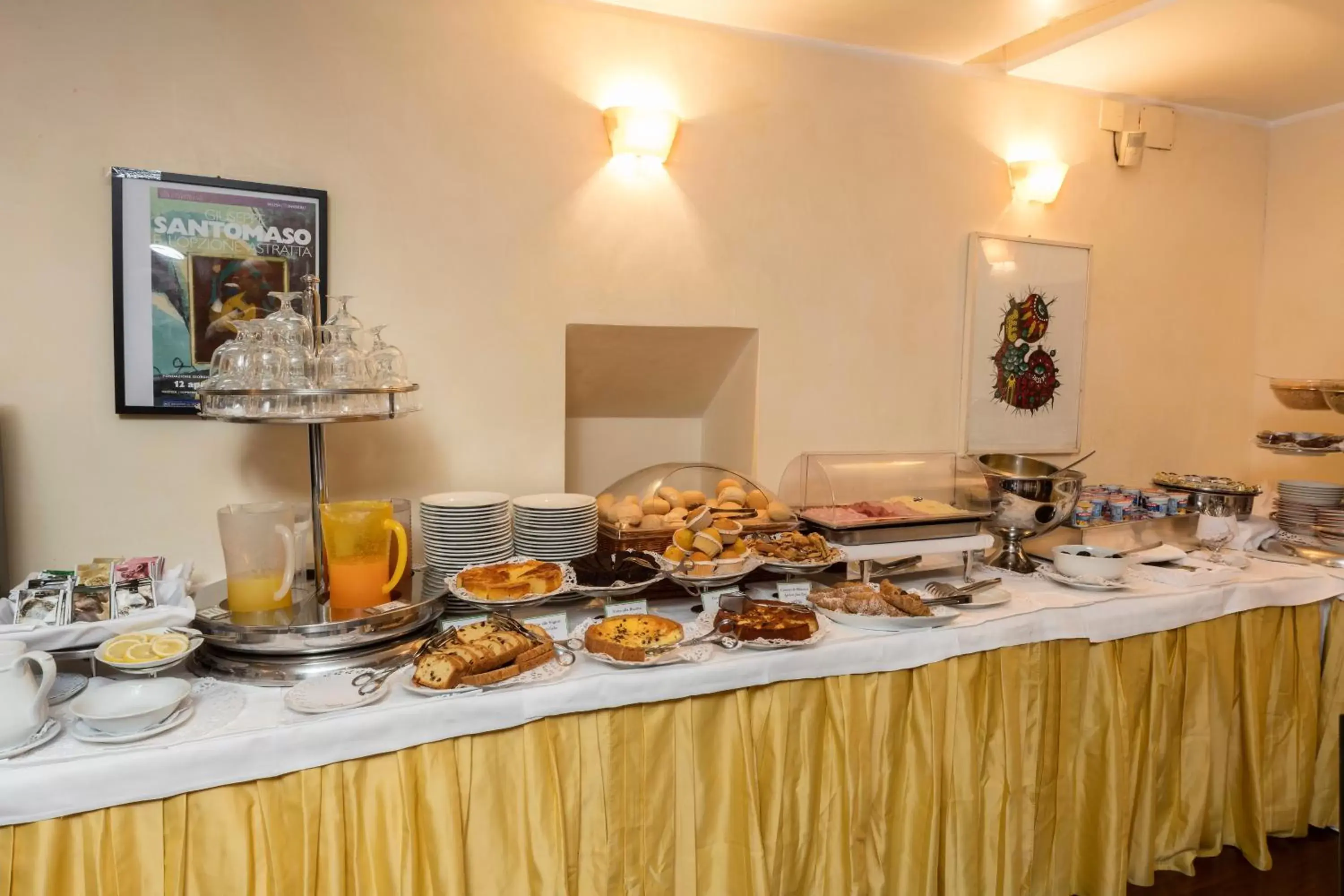 Buffet breakfast, Breakfast in All’Angelo Art Hotel