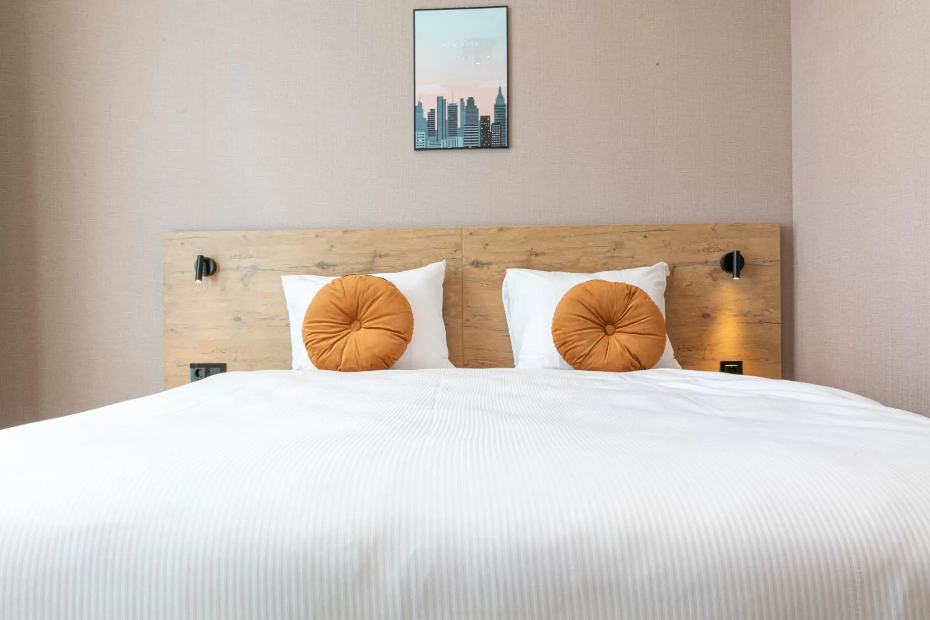 Bed in Distrikt Hotels Amsterdam Zaandam