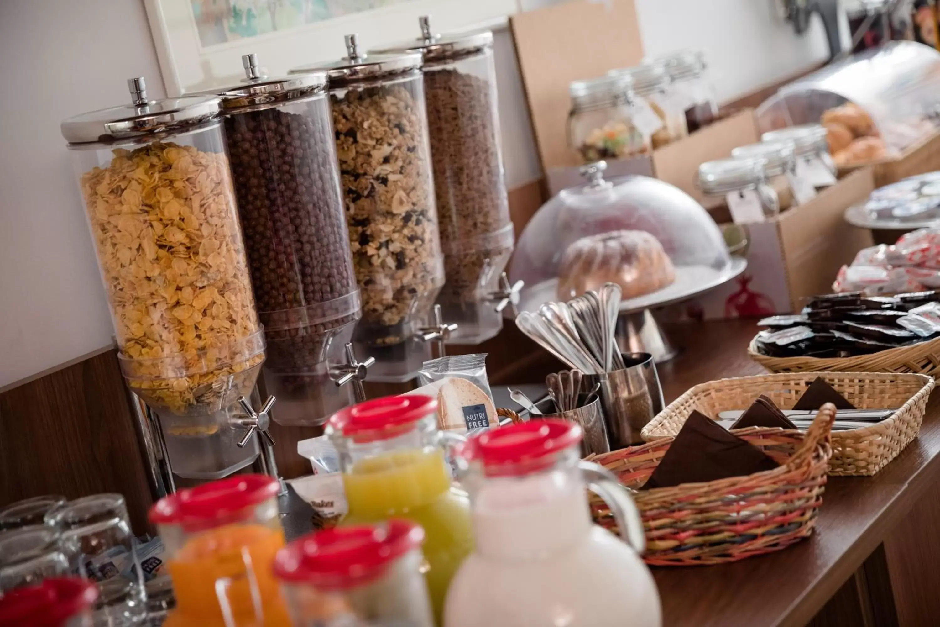 Continental breakfast in Hotel Duomo Continental breakfast in Hotel Duomo