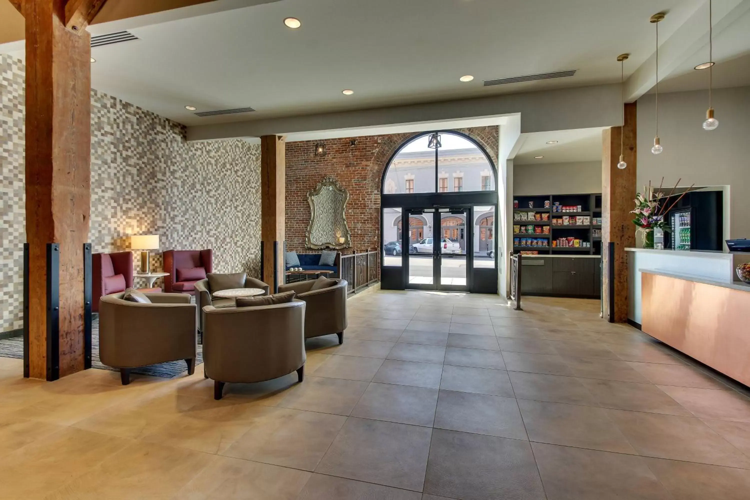 Lobby or reception in SpringHill Suites by Marriott Montgomery Downtown