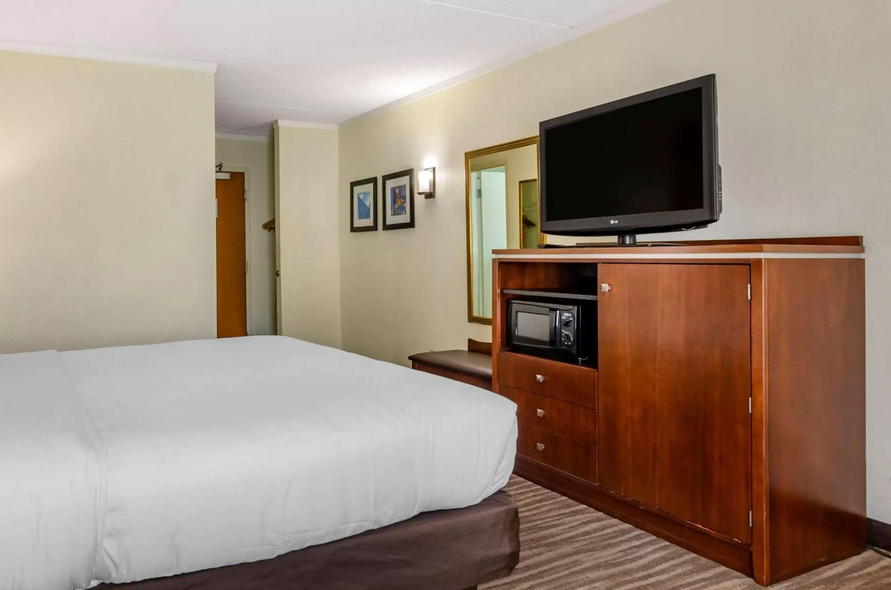 Photo of the whole room, TV/Entertainment Center in Comfort Inn Roanoke Civic Center