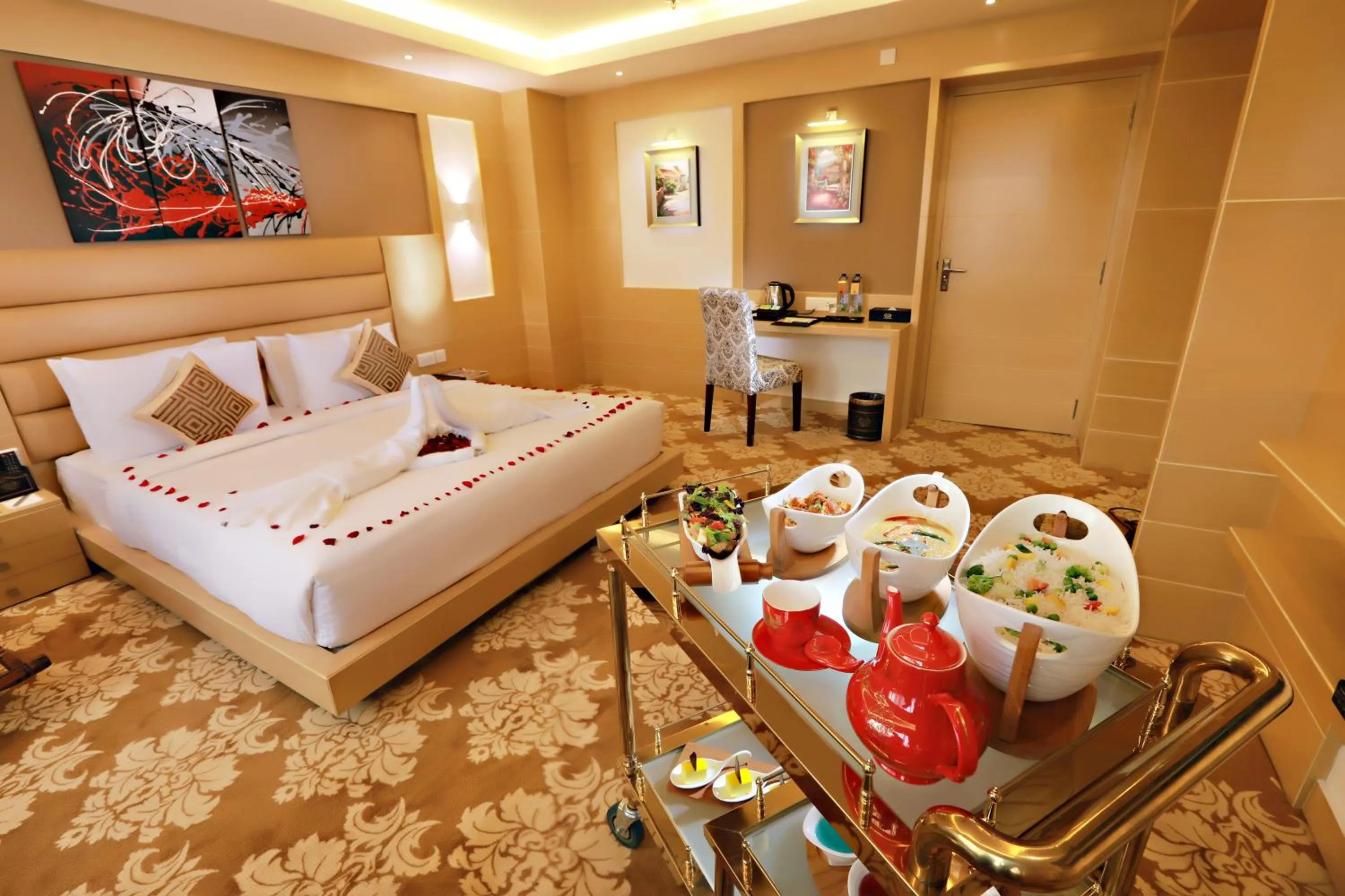 Bedroom, Bed in Hotel Patliputra Continental