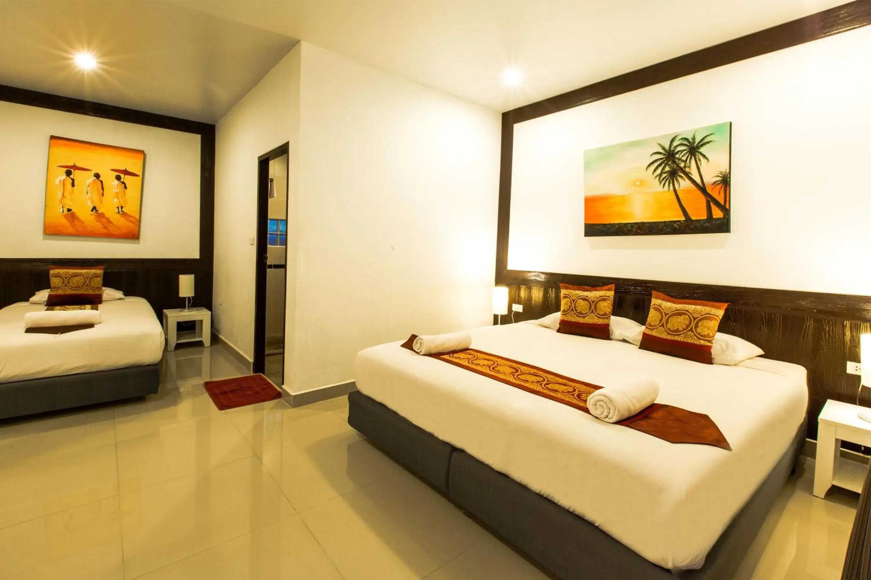 Bedroom, Bed in Phuket Airport Hotel - SHA Extra Plus Bedroom, Bed in Phuket Airport Hotel - SHA Extra Plus
