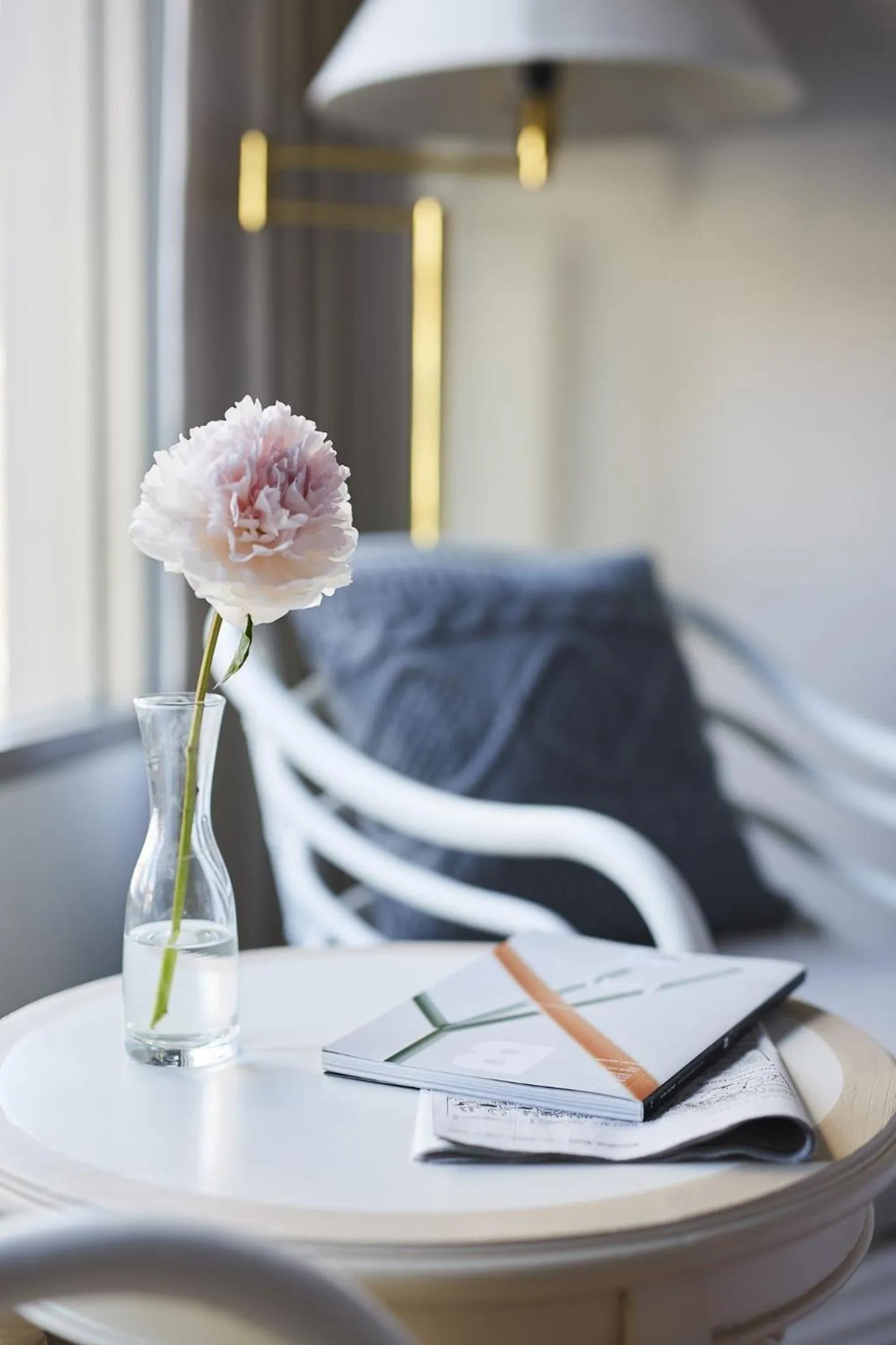 Decorative detail, Bed in 56 Surawong Hotel Bangkok