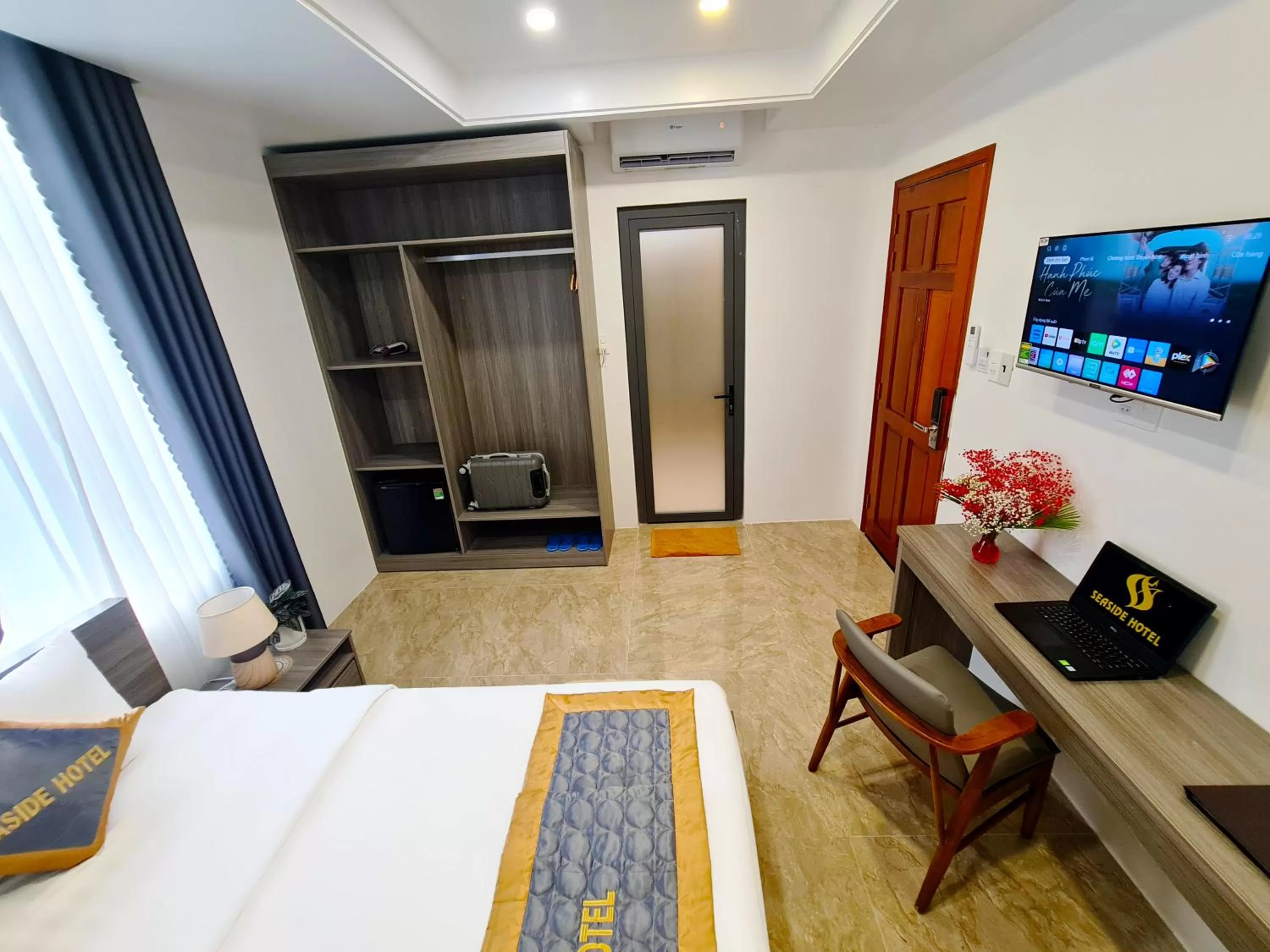 Photo of the whole room, Bed in Seaside Hotel - Rach Gia