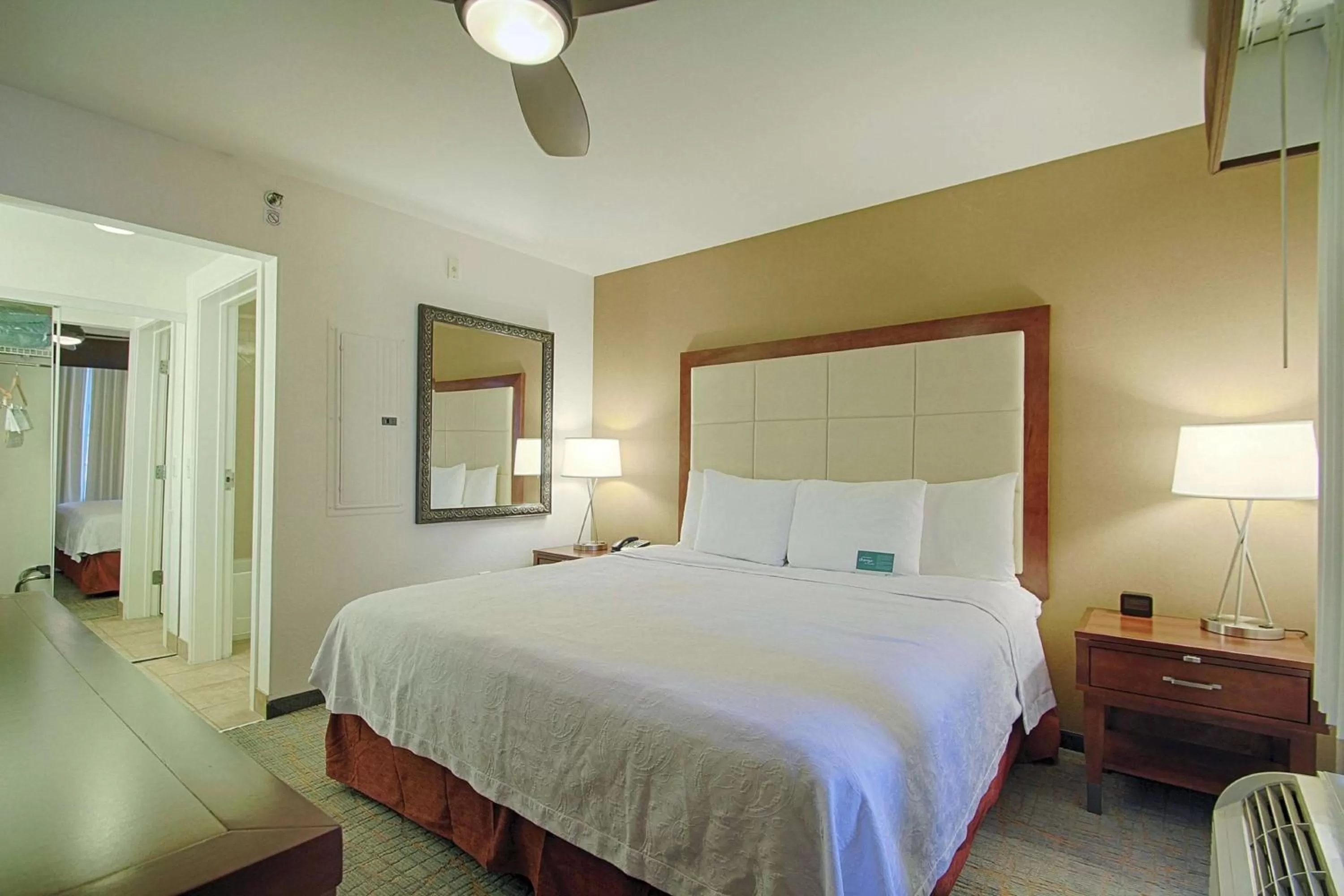 Bed in Homewood Suites by Hilton Las Vegas Airport