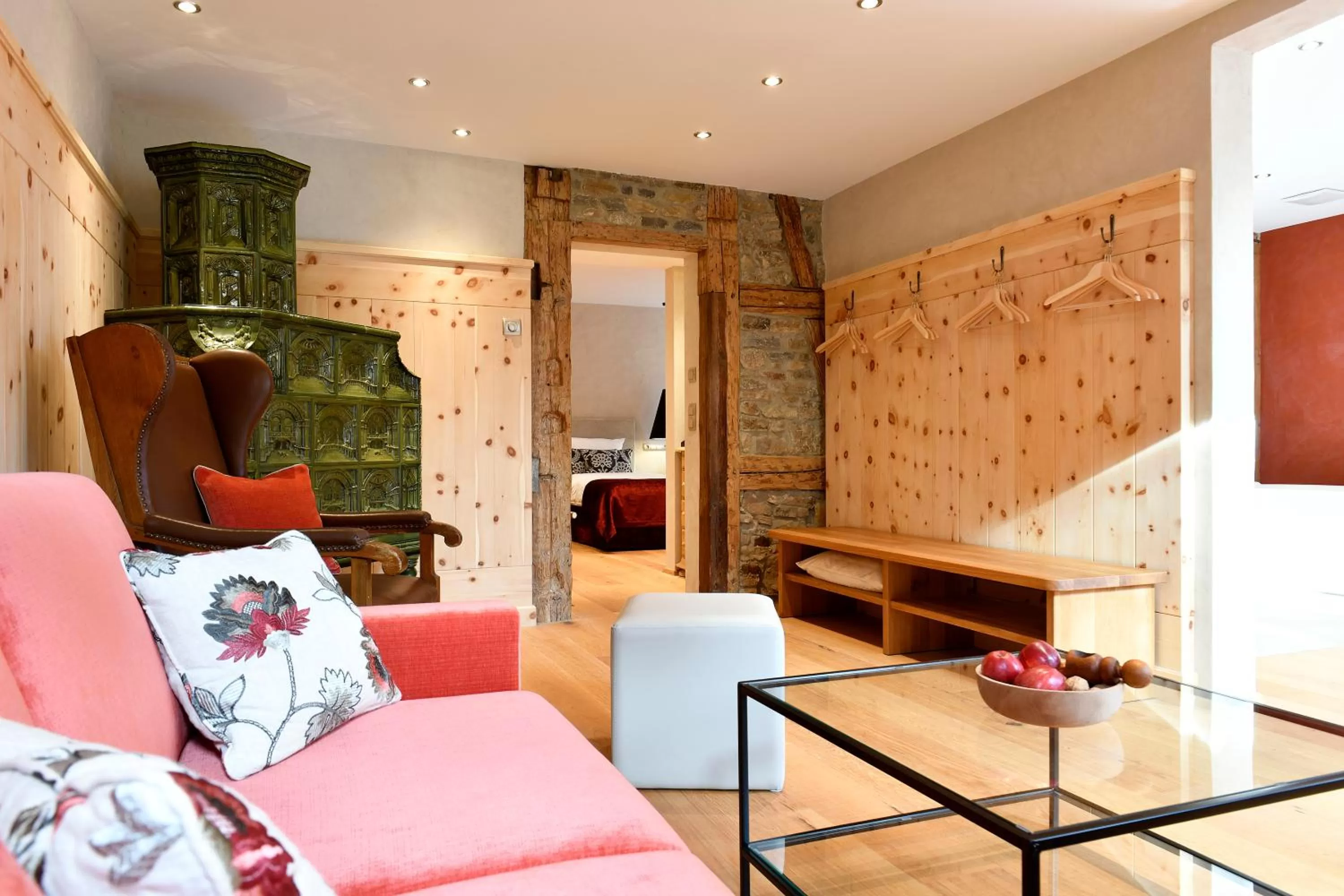 Seating area in Romantik Hotel Markusturm