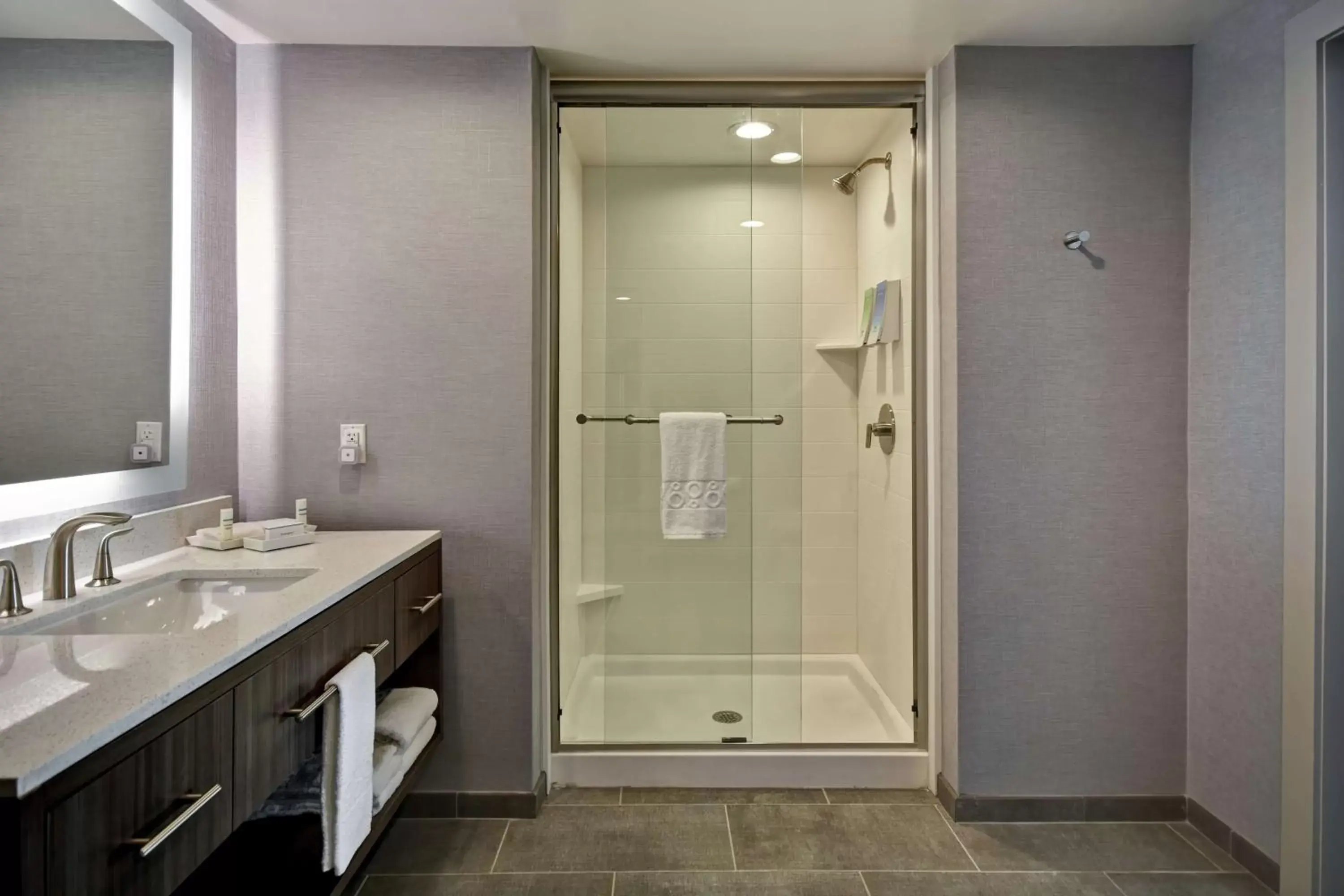 Bathroom in Home 2 Suites By Hilton Dothan