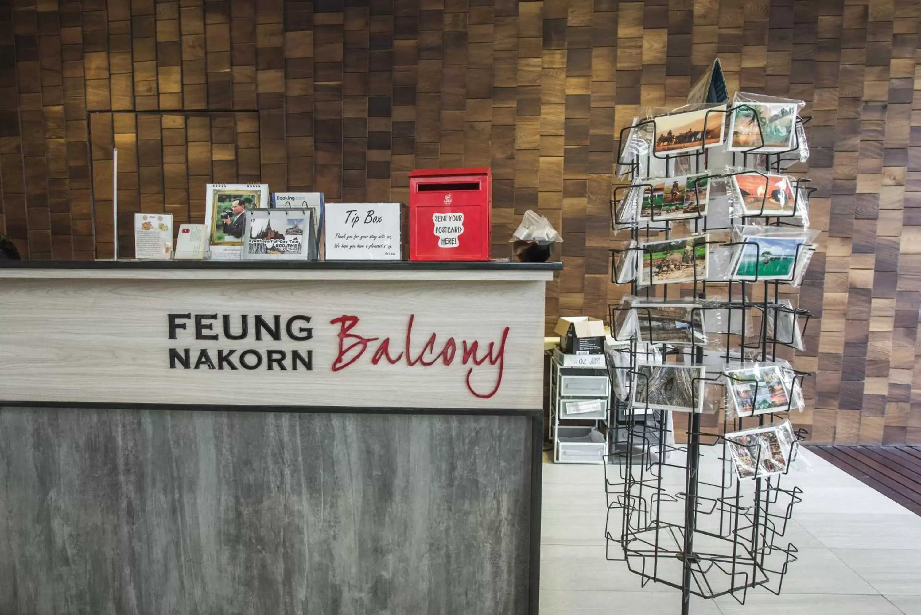 Lobby or reception in Feung Nakorn Balcony Rooms and Cafe Lobby or reception in Feung Nakorn Balcony Rooms and Cafe