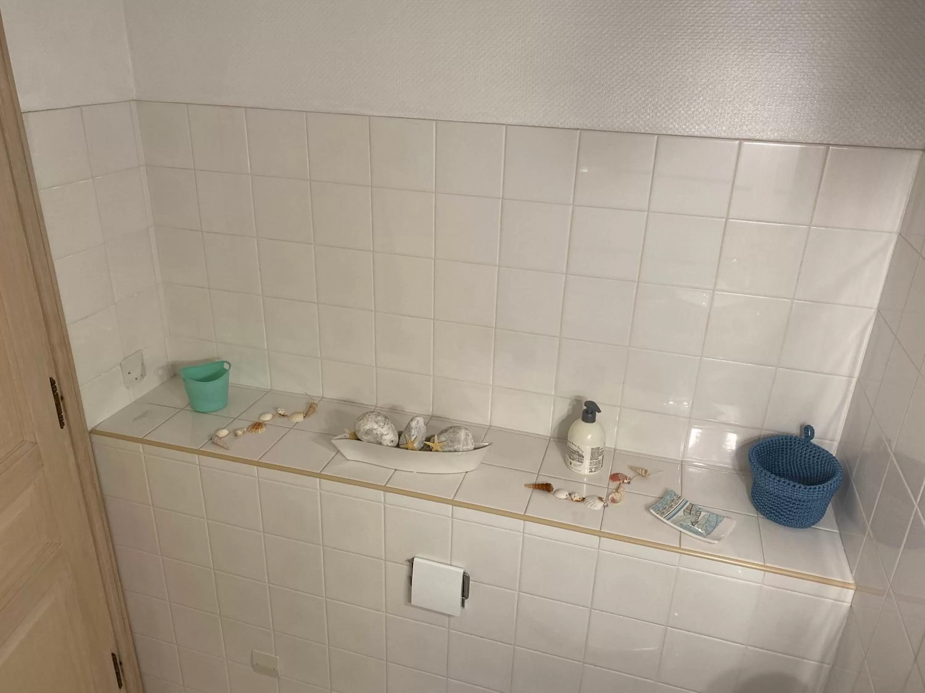 Bathroom in villa santa rita