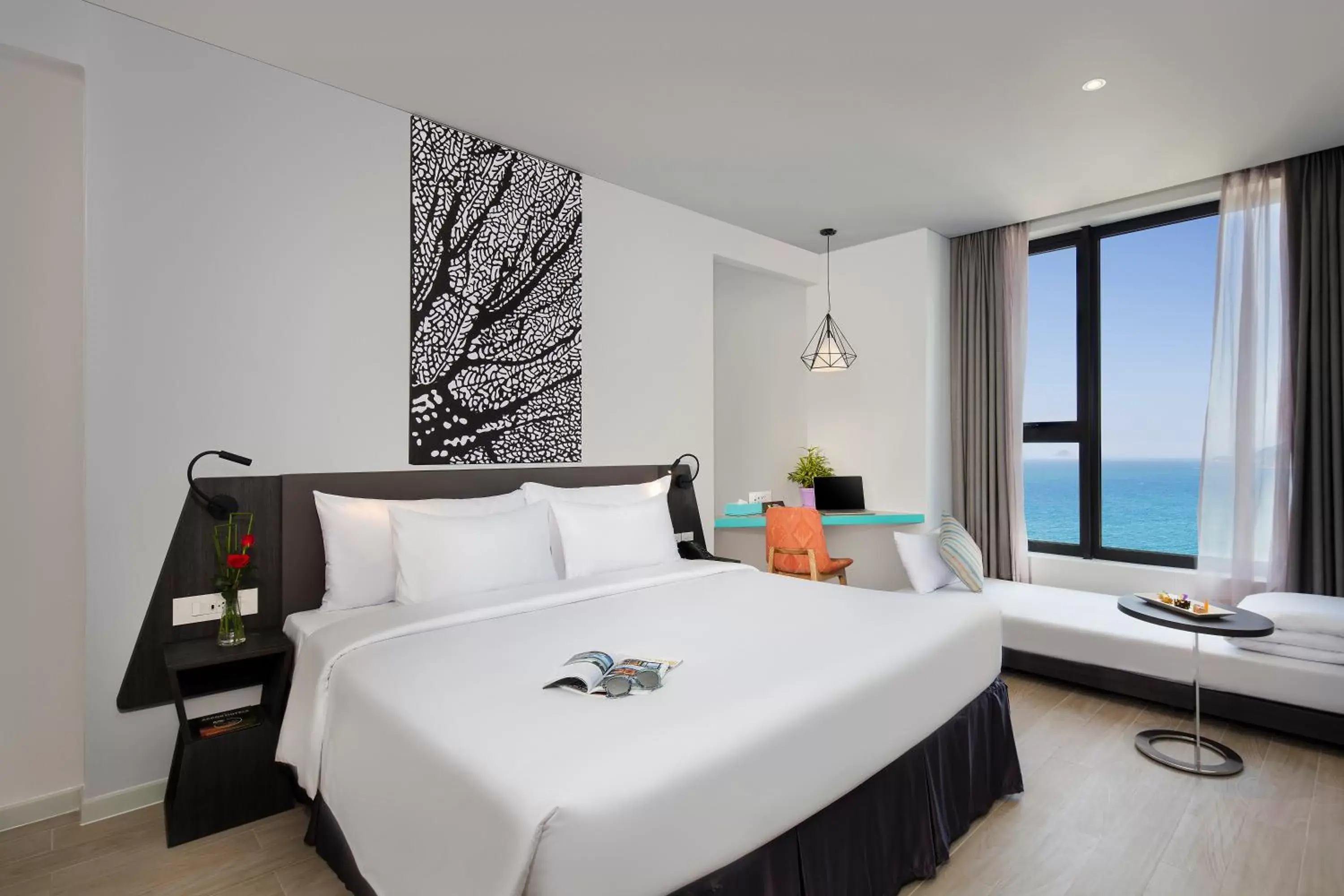 Bedroom, Bed in ibis Styles Nha Trang